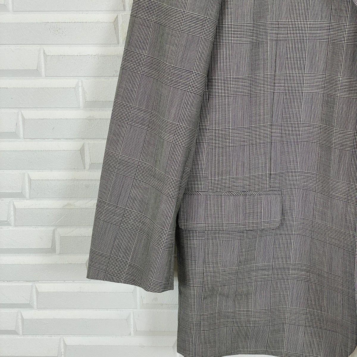 Lancel 🔥LAST PRICE🔥 Lancel Gingham Houndstooth Blazer Size 48R - 3 Thumbnail