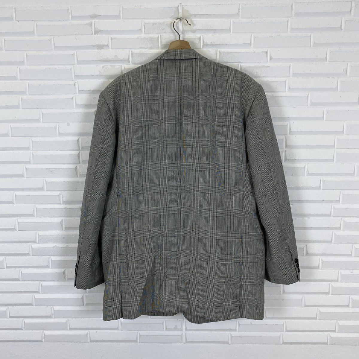 Lancel 🔥LAST PRICE🔥 Lancel Gingham Houndstooth Blazer Size 48R - 13 Thumbnail