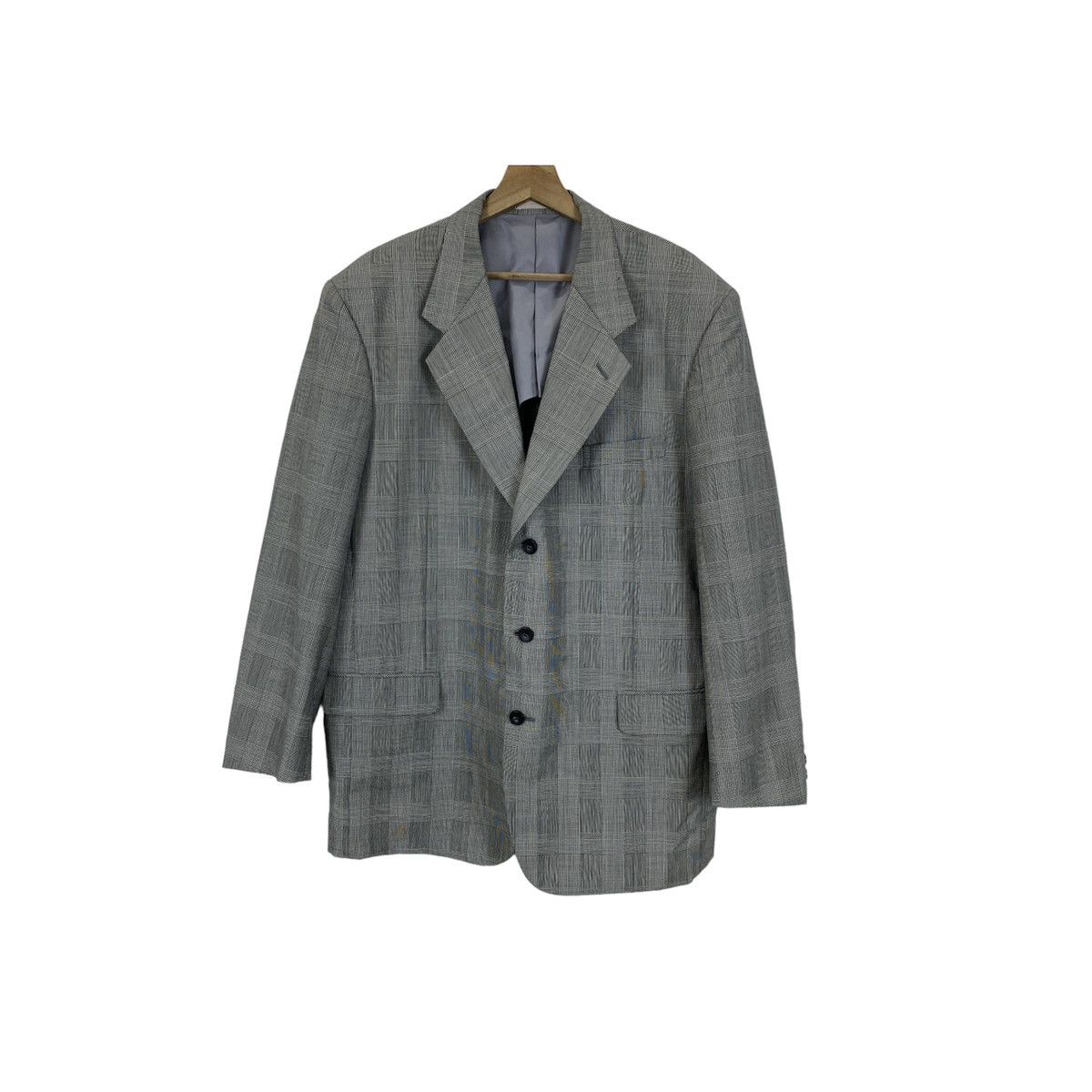 Lancel 🔥LAST PRICE🔥 Lancel Gingham Houndstooth Blazer Size 48R - 1 Thumbnail