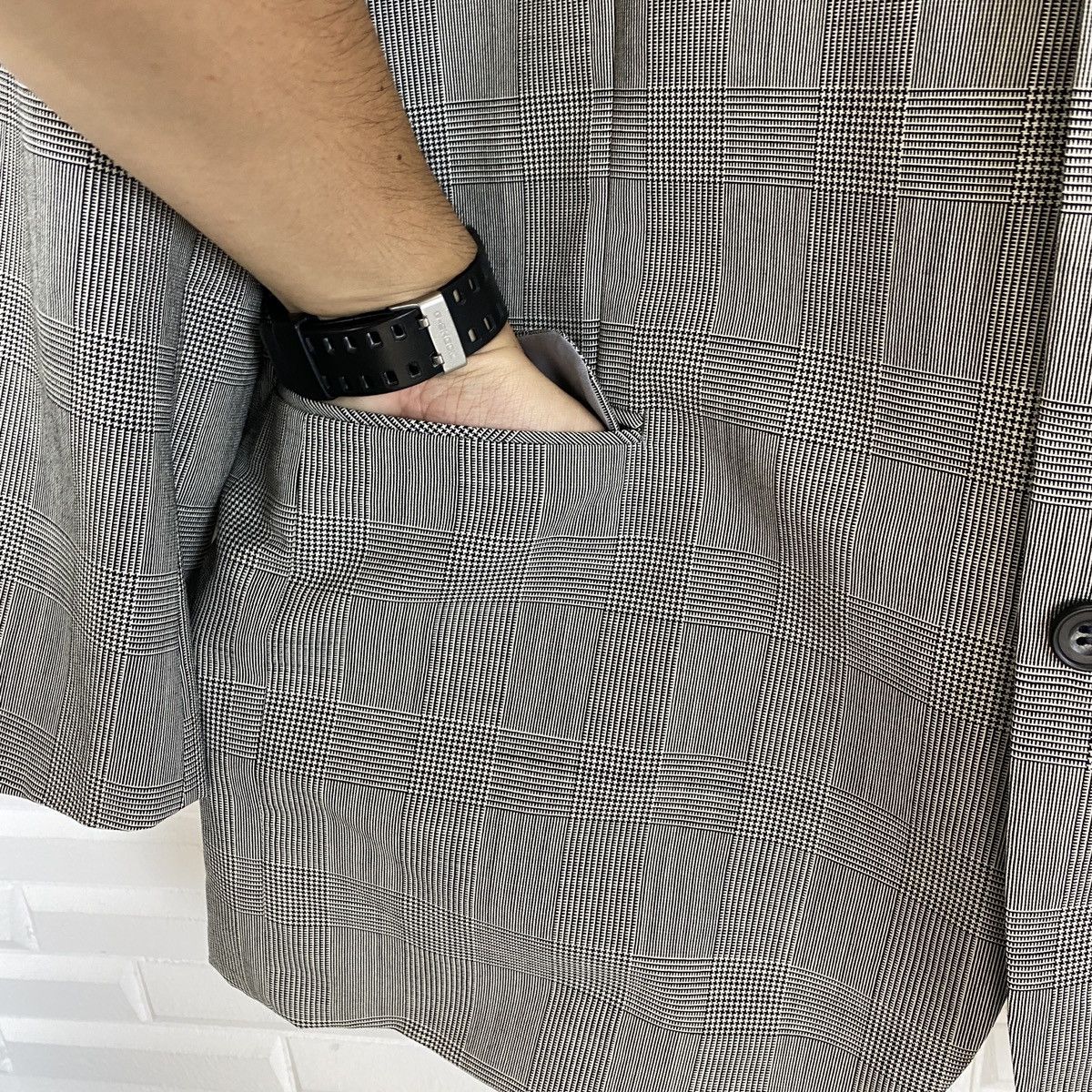 Lancel 🔥LAST PRICE🔥 Lancel Gingham Houndstooth Blazer Size 48R - 8 Thumbnail