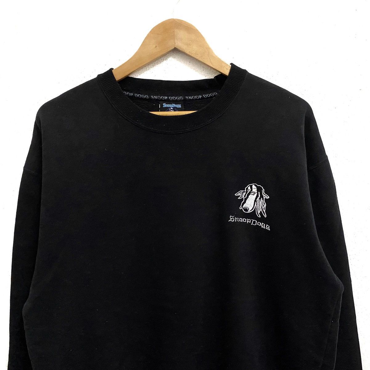 Rap Tees × Snoop Dogg SNOOP DOGG Hollywood Rapper Singer Big Logo Sweatshirt Size US XL / EU 56 / 4 - 4 Thumbnail
