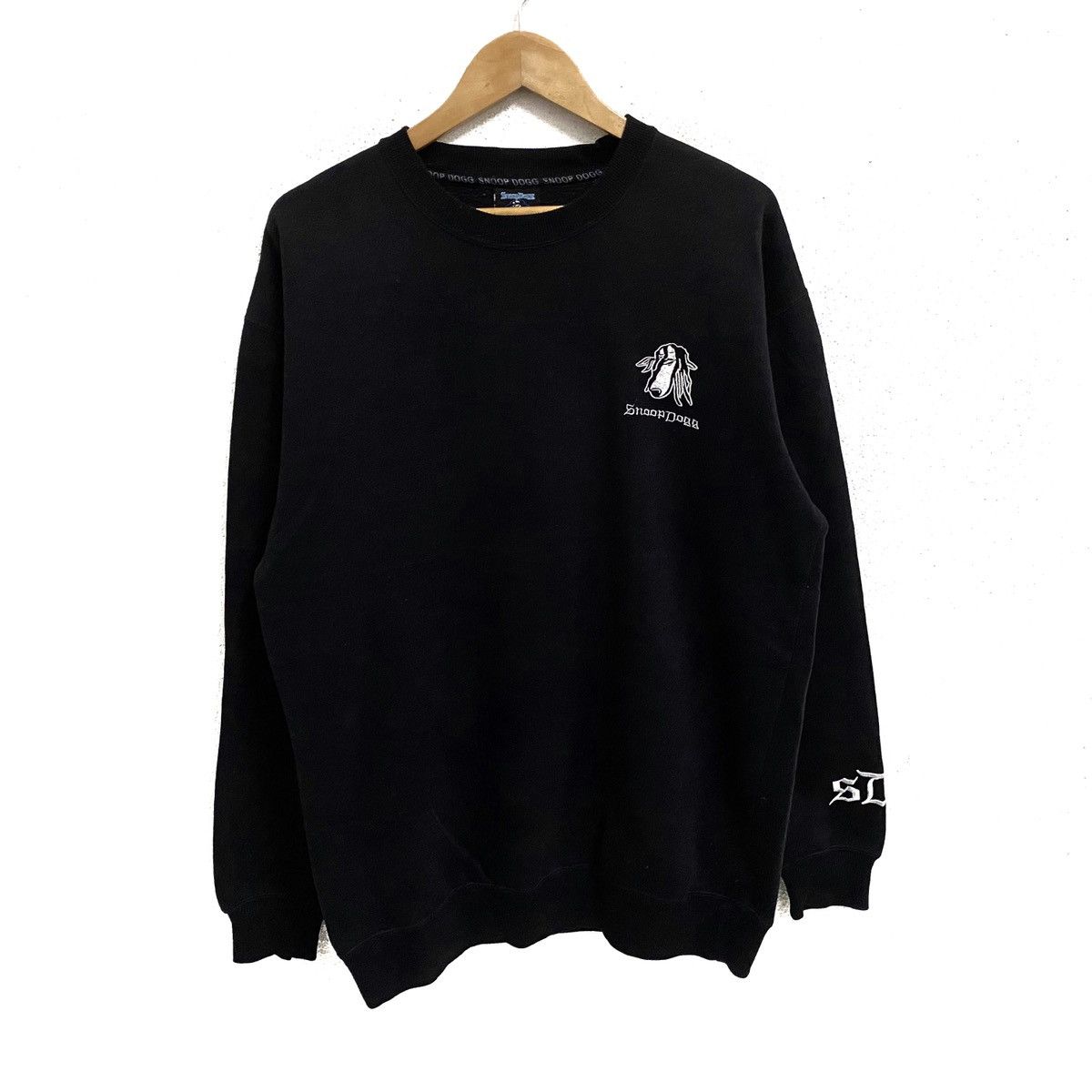 Rap Tees × Snoop Dogg SNOOP DOGG Hollywood Rapper Singer Big Logo Sweatshirt Size US XL / EU 56 / 4 - 2 Thumbnail
