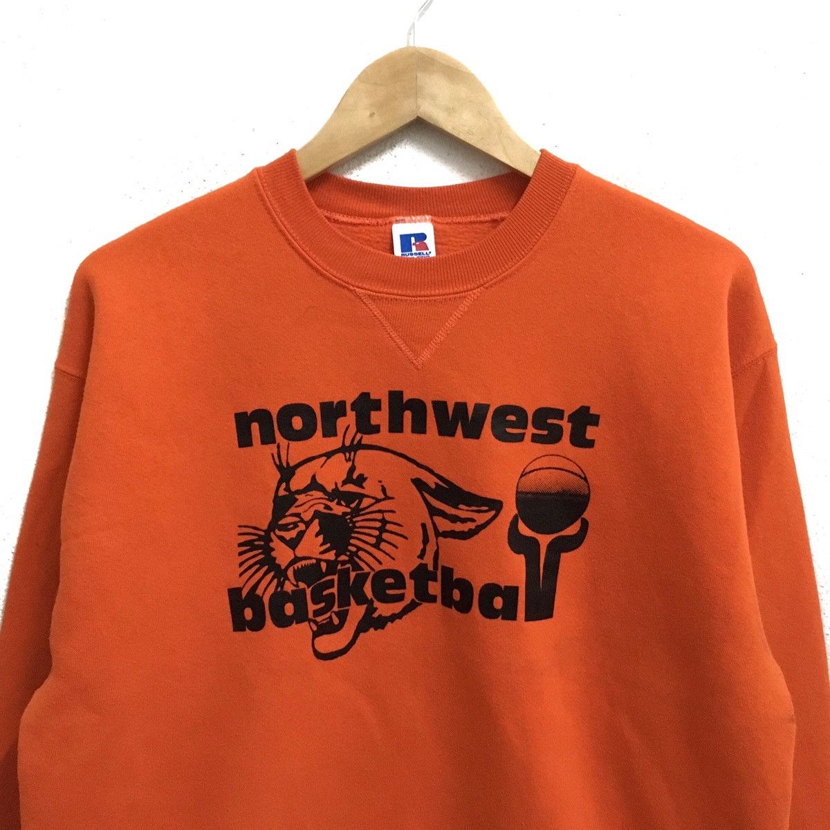 Russell Athletic × Vintage VINTAGE NORTHWEST BASKETBALL SWEATSHIRT JUMPER Size US M / EU 48-50 / 2 - 3 Thumbnail