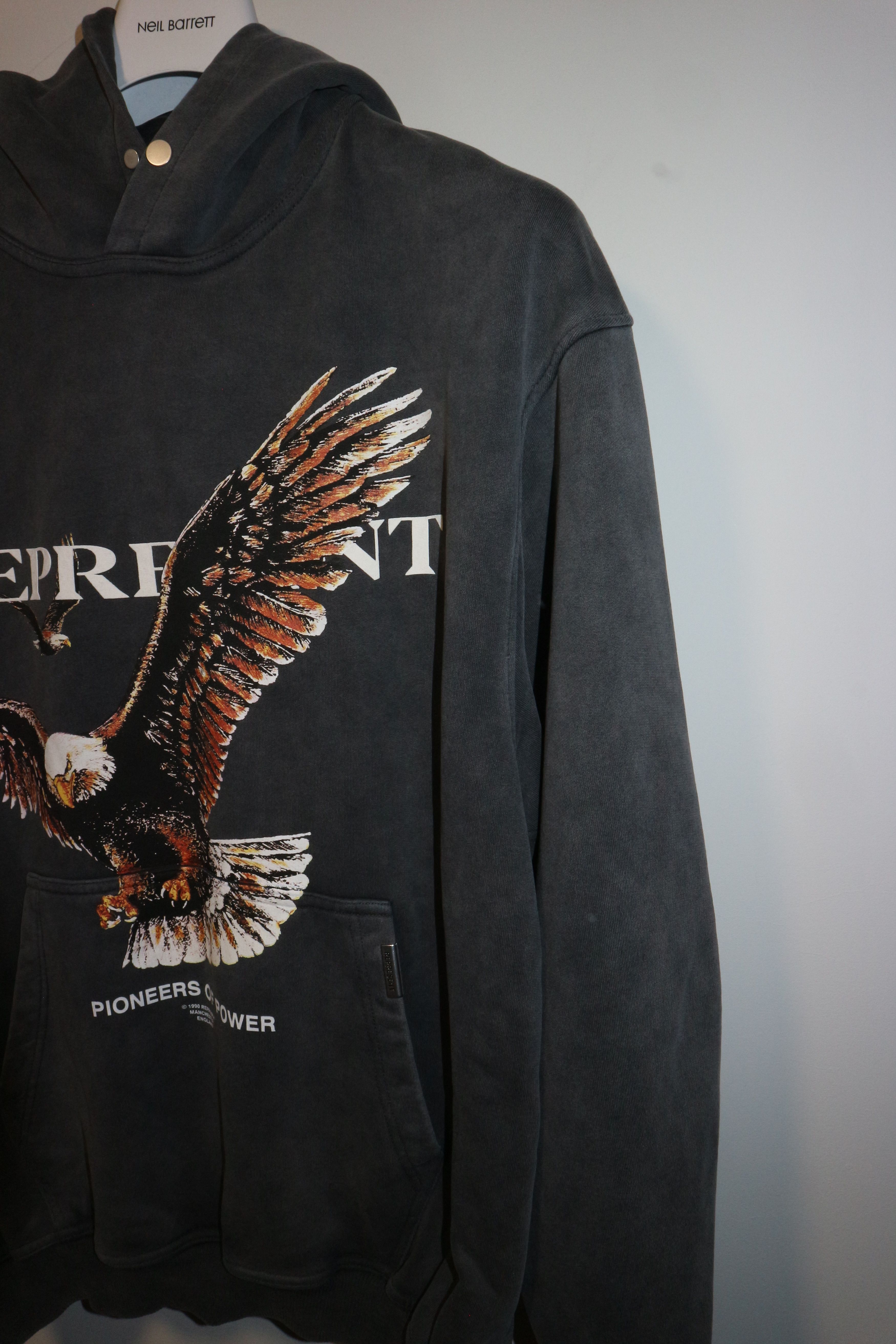 Represent Clo. Pioneers of power print hoodie Size US L / EU 52-54 / 3 - 3 Thumbnail