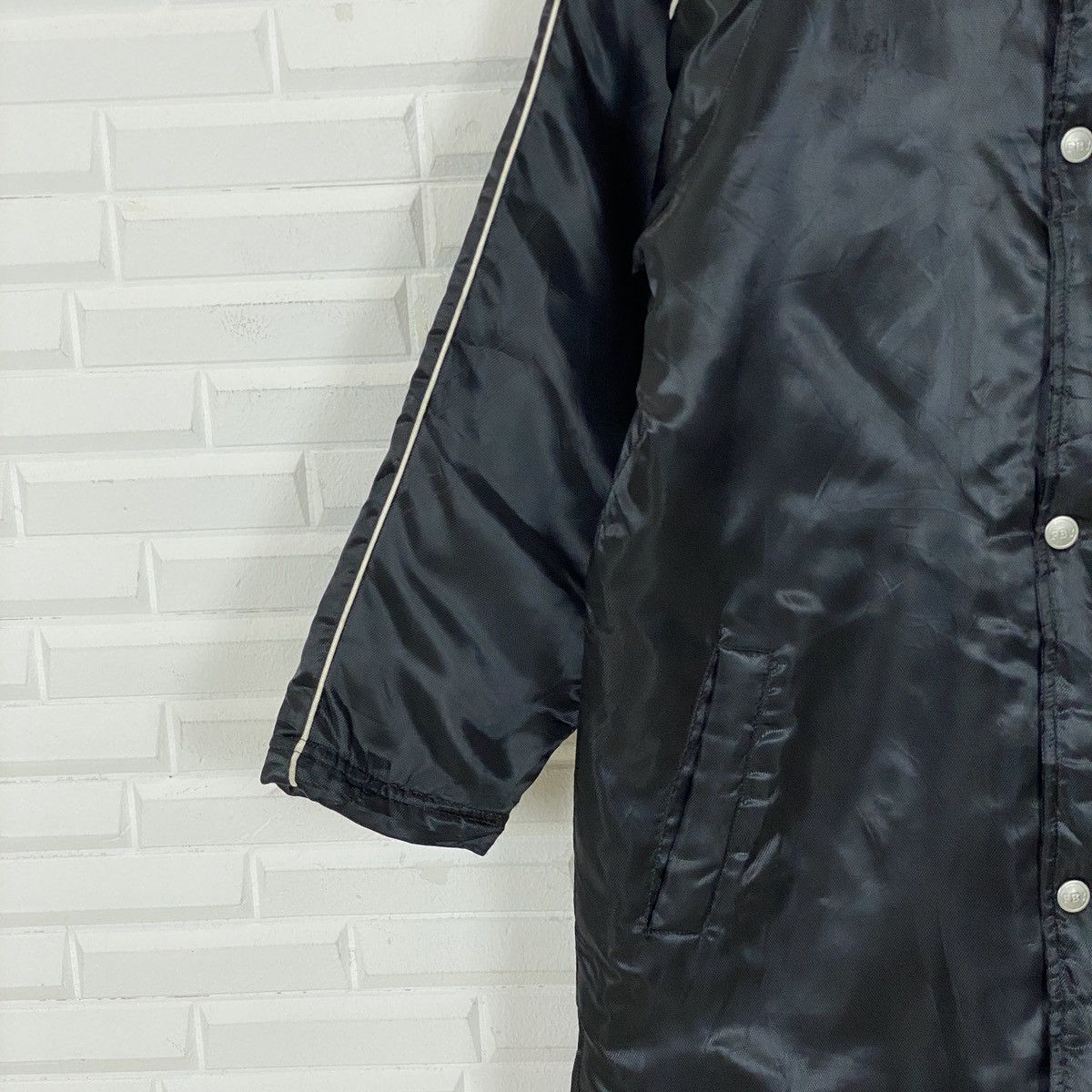 Japanese Brand Playboy Back Big Logo Long Sherpa Inside Jacket Size US L / EU 52-54 / 3 - 4 Thumbnail