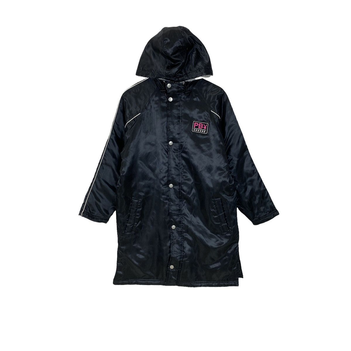 Japanese Brand Playboy Back Big Logo Long Sherpa Inside Jacket Size US L / EU 52-54 / 3 - 2 Thumbnail