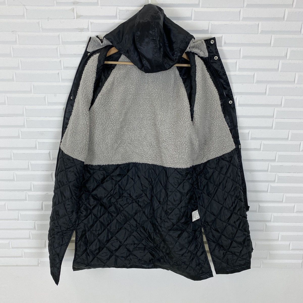 Japanese Brand Playboy Back Big Logo Long Sherpa Inside Jacket Size US L / EU 52-54 / 3 - 18 Thumbnail