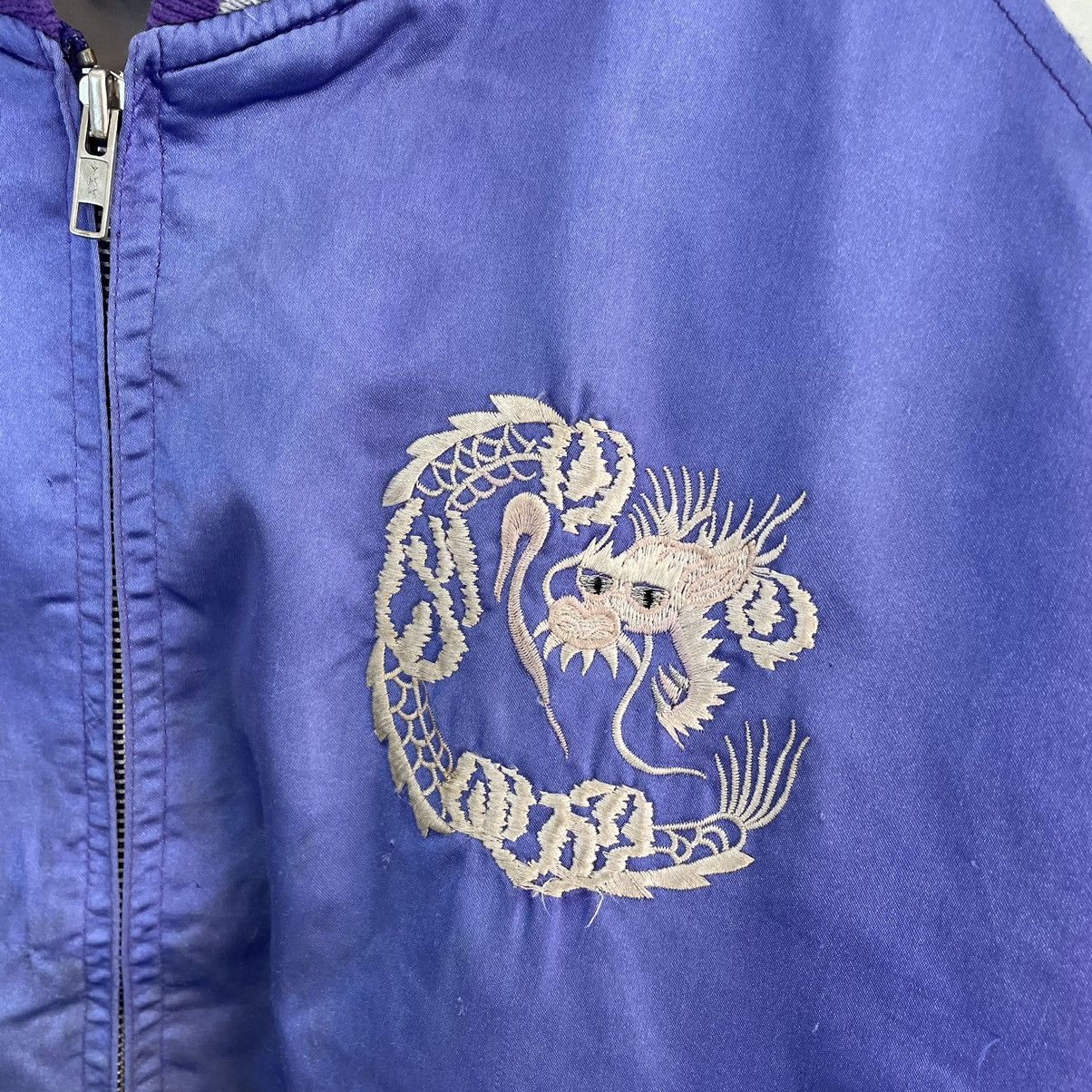 Japanese Brand 🔥LAST PRICE🔥 Japanese Dragon Embroidered Yokosuka Bomber Size US L / EU 52-54 / 3 - 11 Thumbnail