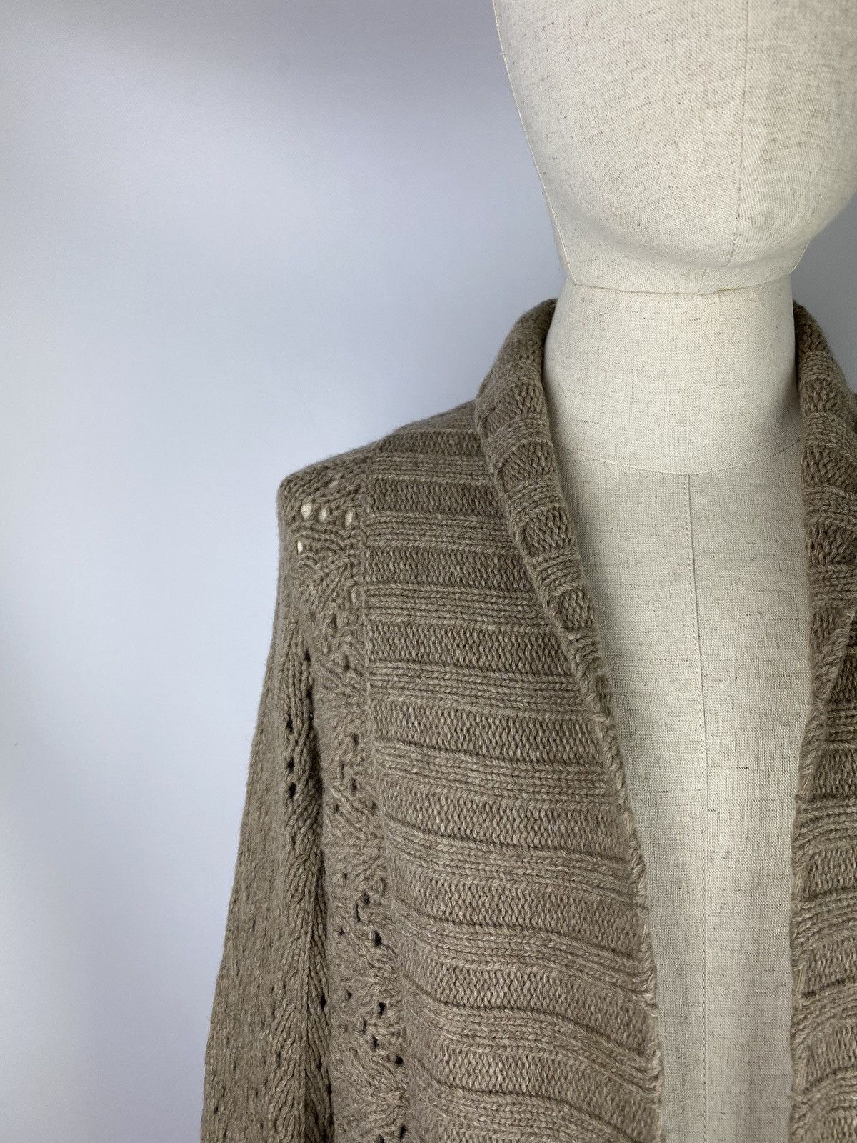 Other Oska women’s lambs wool open front knitted cardigan sweater Size ONE SIZE - 3 Thumbnail