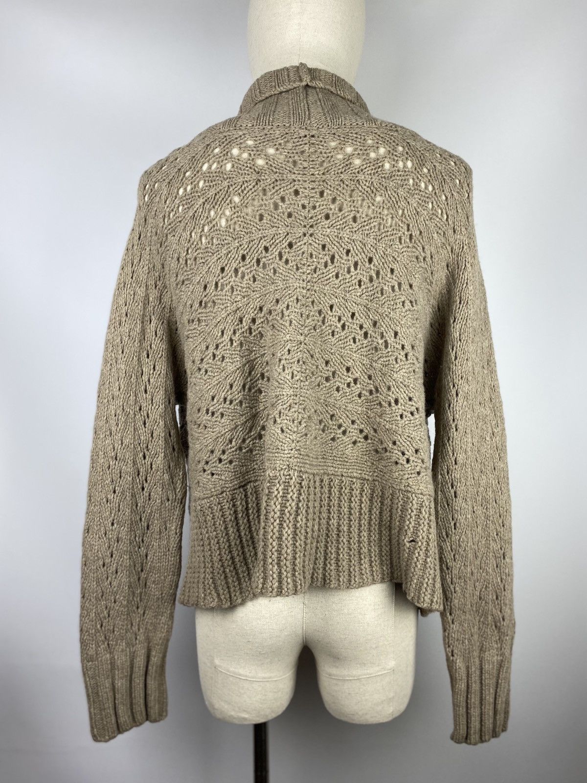 Other Oska women’s lambs wool open front knitted cardigan sweater Size ONE SIZE - 7 Thumbnail
