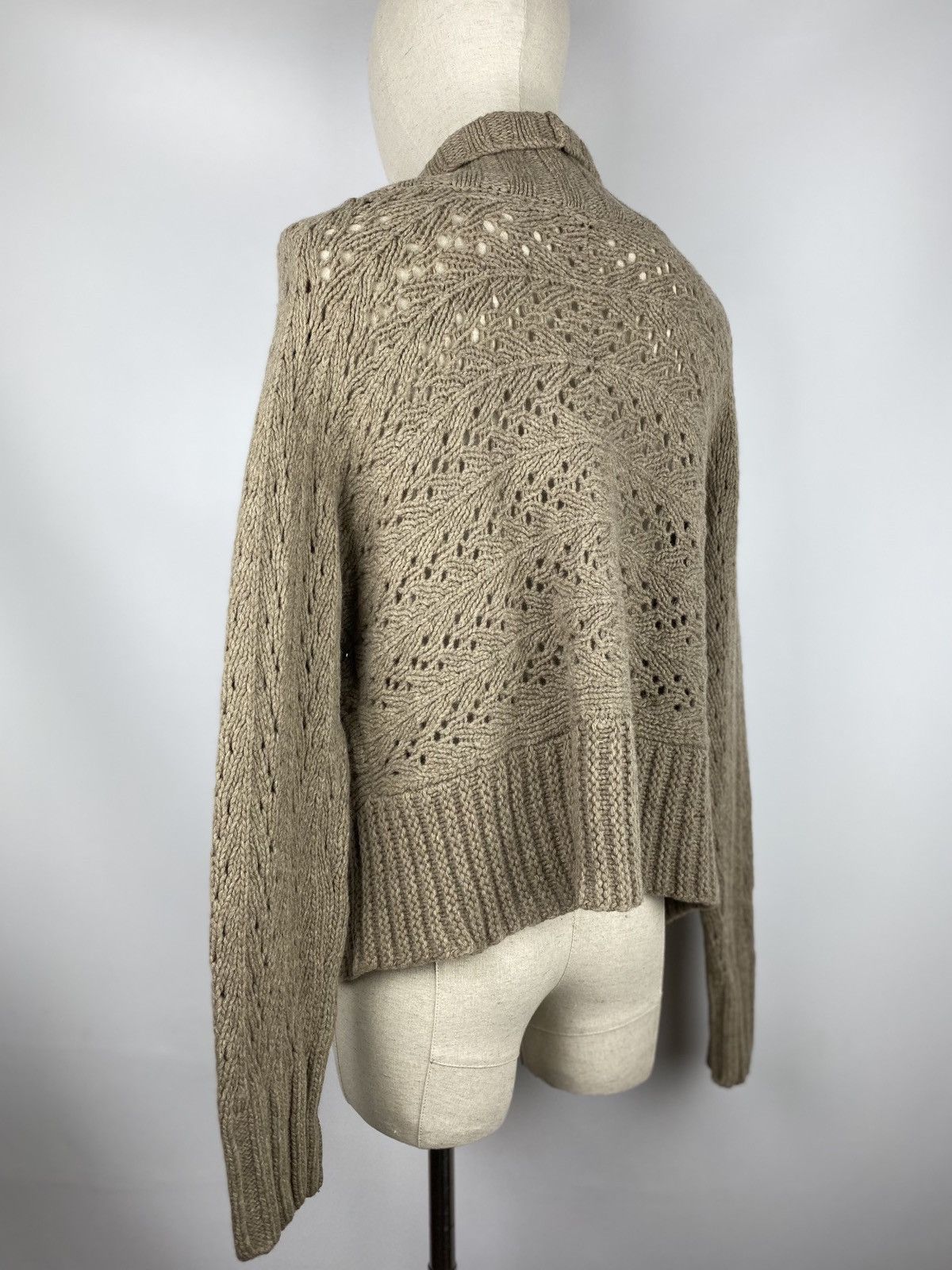 Other Oska women’s lambs wool open front knitted cardigan sweater Size ONE SIZE - 8 Thumbnail
