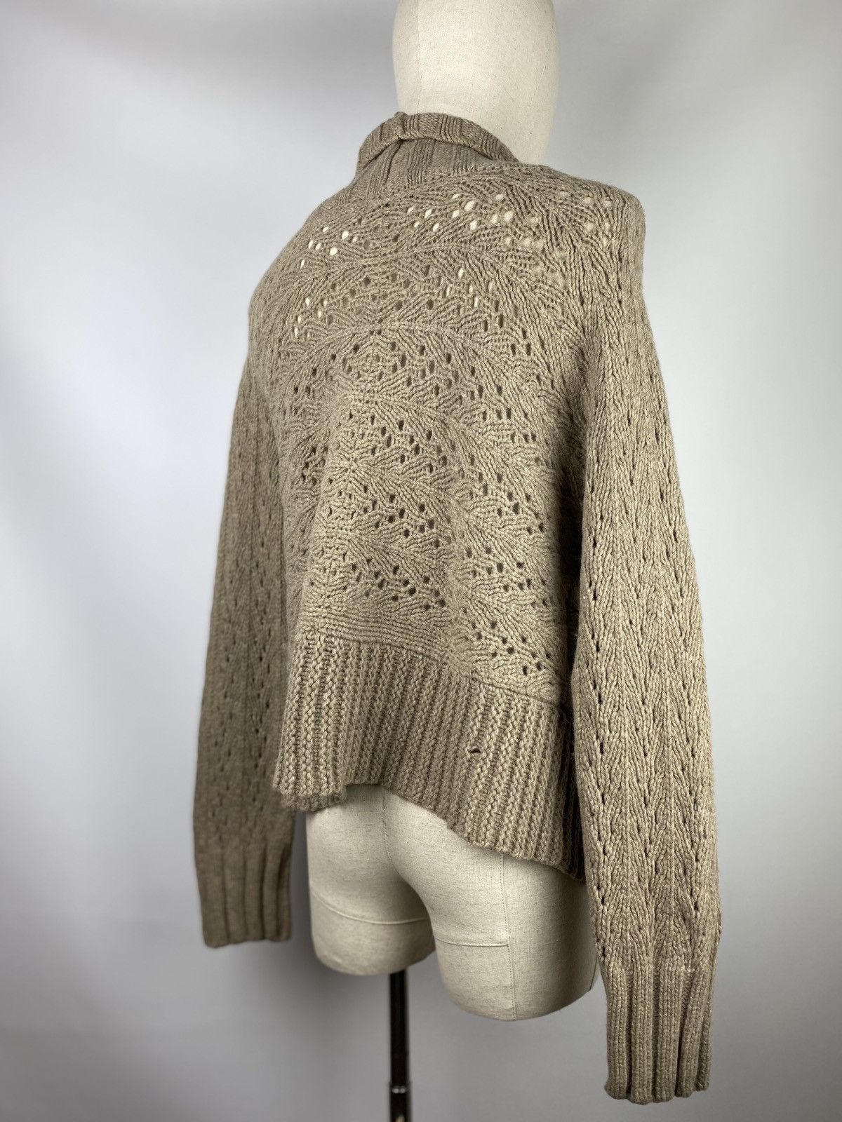 Other Oska women’s lambs wool open front knitted cardigan sweater Size ONE SIZE - 9 Thumbnail