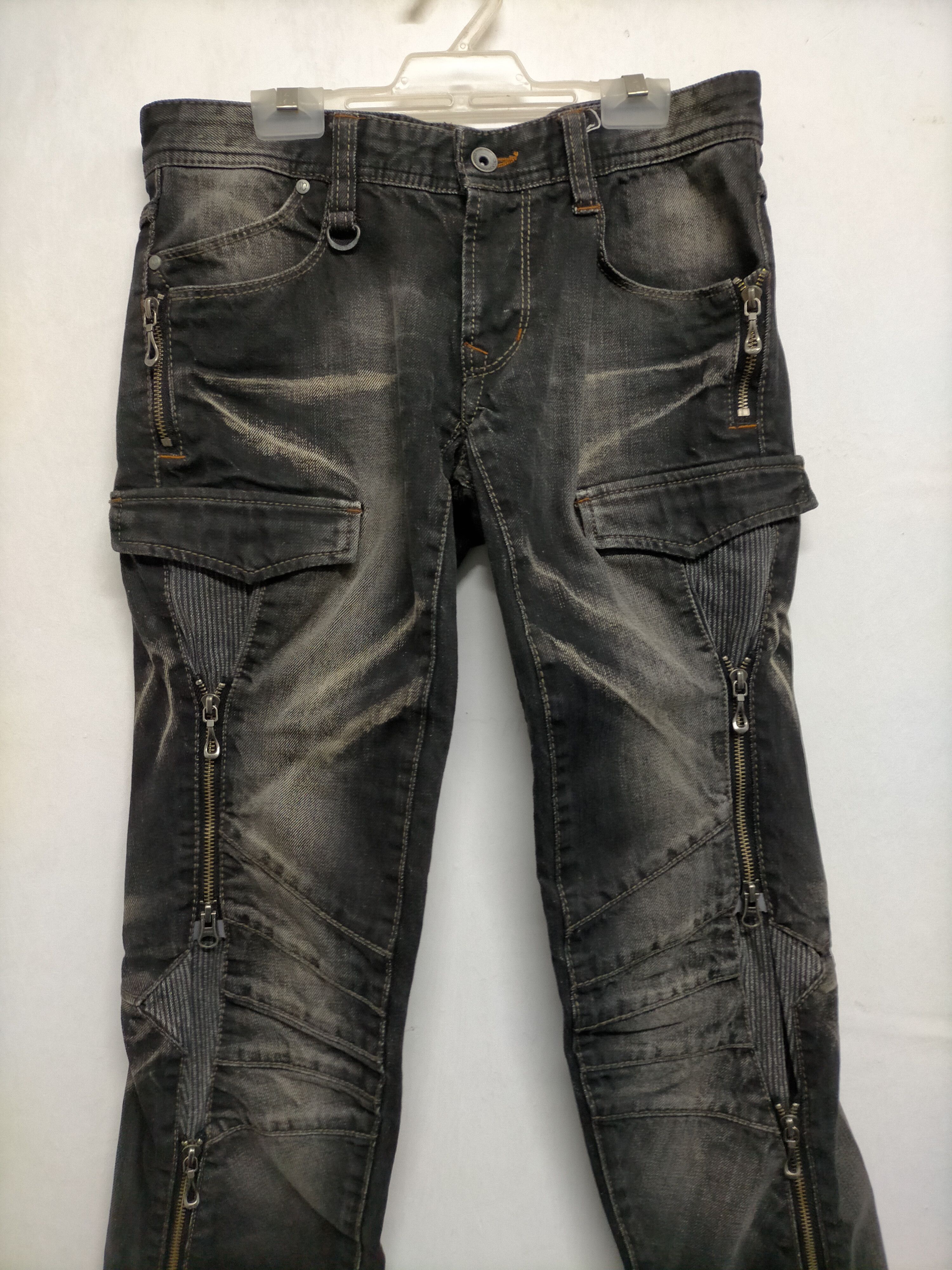 If Six Was Nine Nicole club japan Multizipped slim jeans Size US 30 / EU 46 - 3 Thumbnail