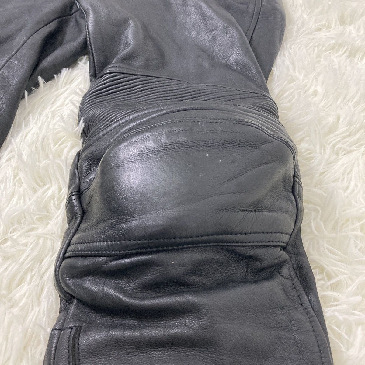 Leather Plicana Corin Track Leather Pants (cowhide) Size US 30 / EU 46 - 10 Thumbnail