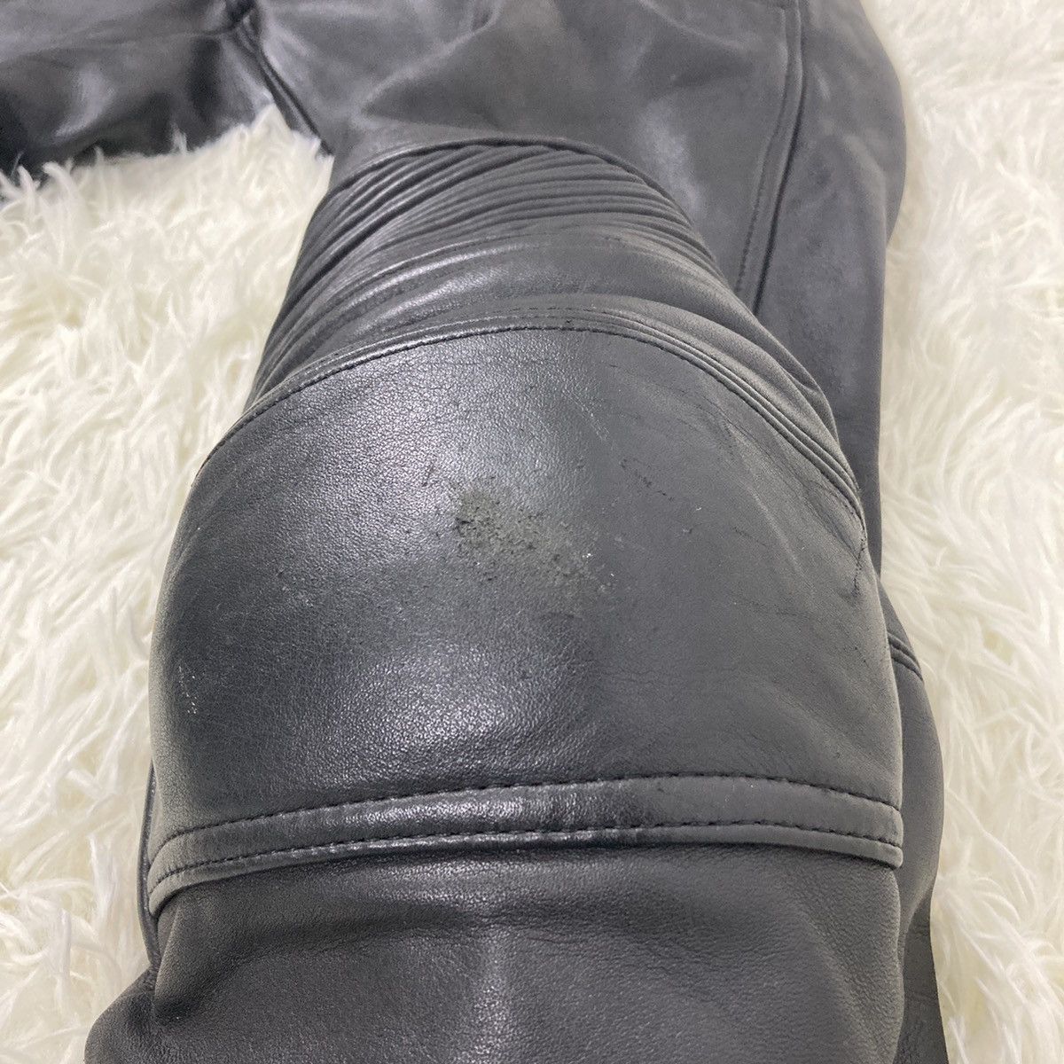 Leather Plicana Corin Track Leather Pants (cowhide) Size US 30 / EU 46 - 14 Thumbnail