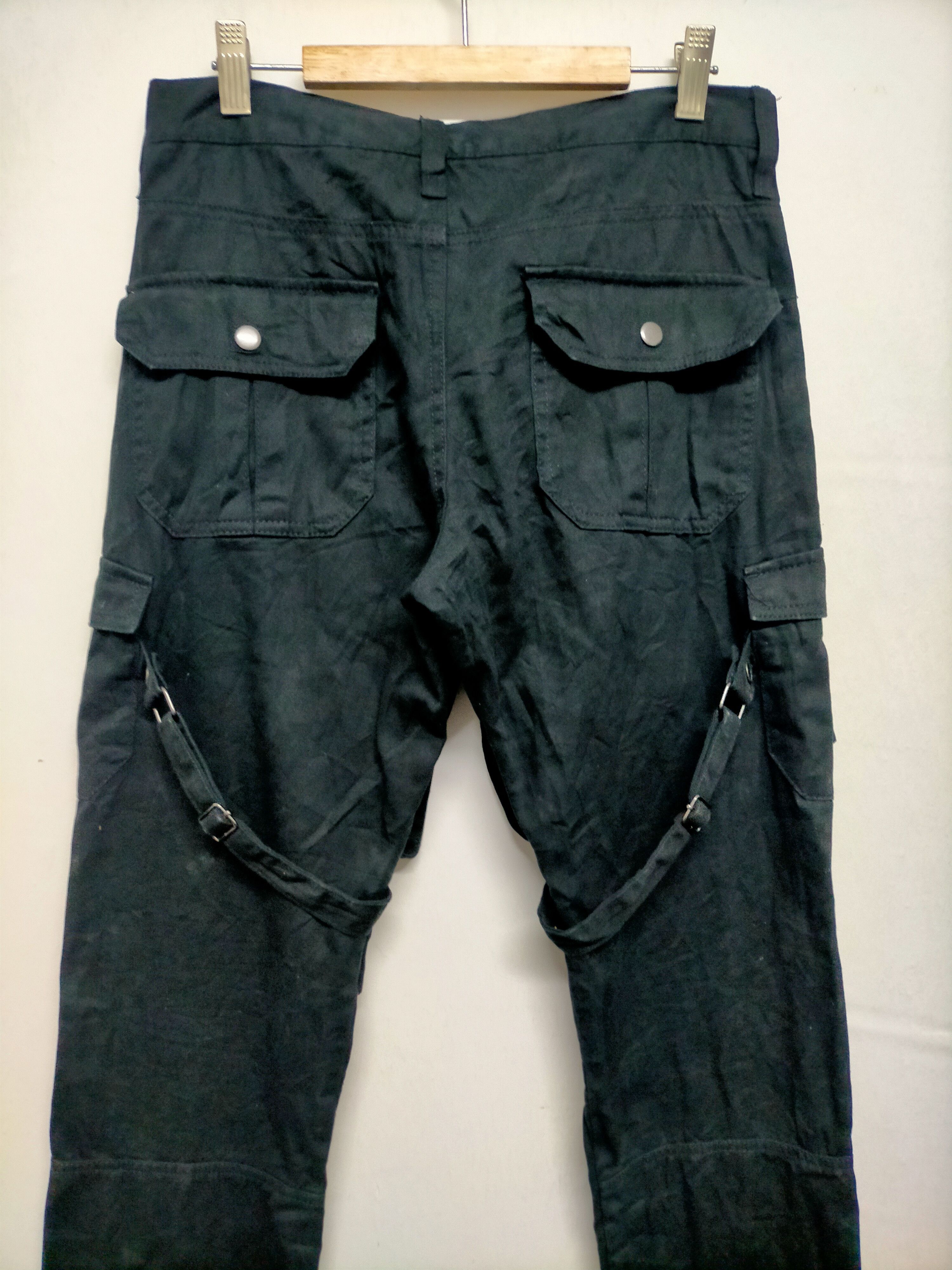 Hysteric Glamour 🔥Rare Semantic Design Suspender Bondage Cargo Pants Size US 30 / EU 46 - 9 Thumbnail
