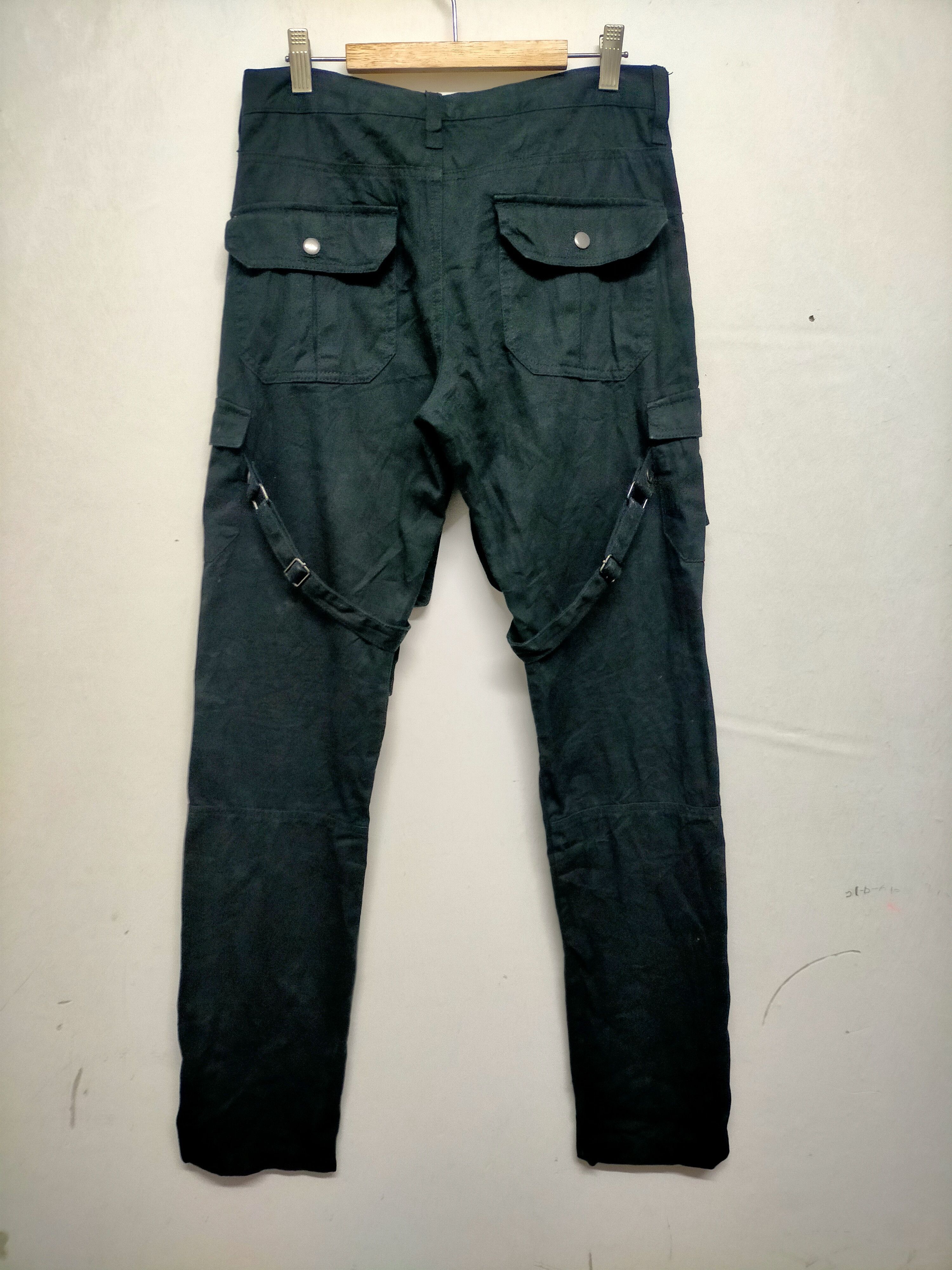 Hysteric Glamour 🔥Rare Semantic Design Suspender Bondage Cargo Pants Size US 30 / EU 46 - 7 Thumbnail