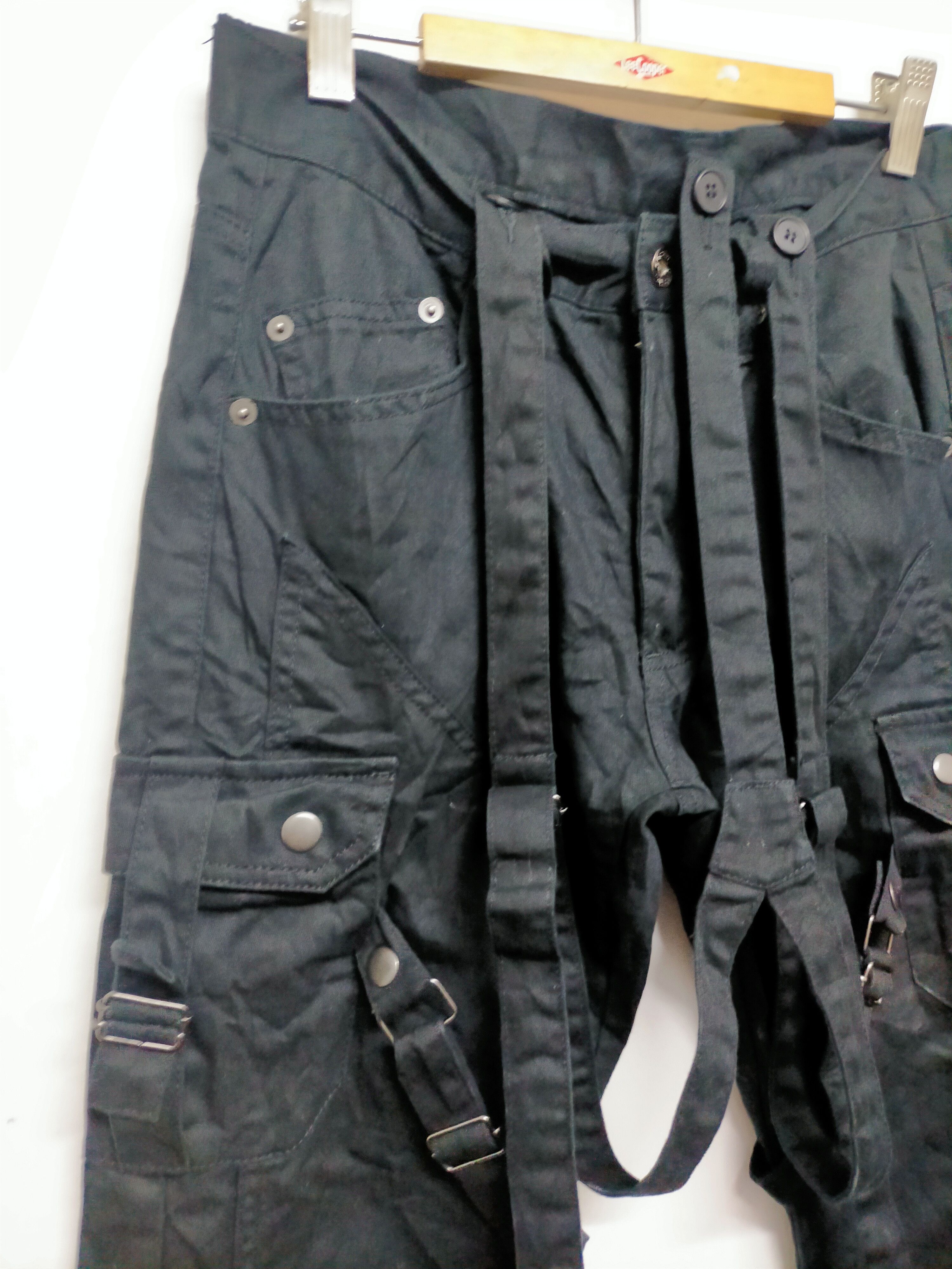 Hysteric Glamour 🔥Rare Semantic Design Suspender Bondage Cargo Pants Size US 30 / EU 46 - 4 Thumbnail