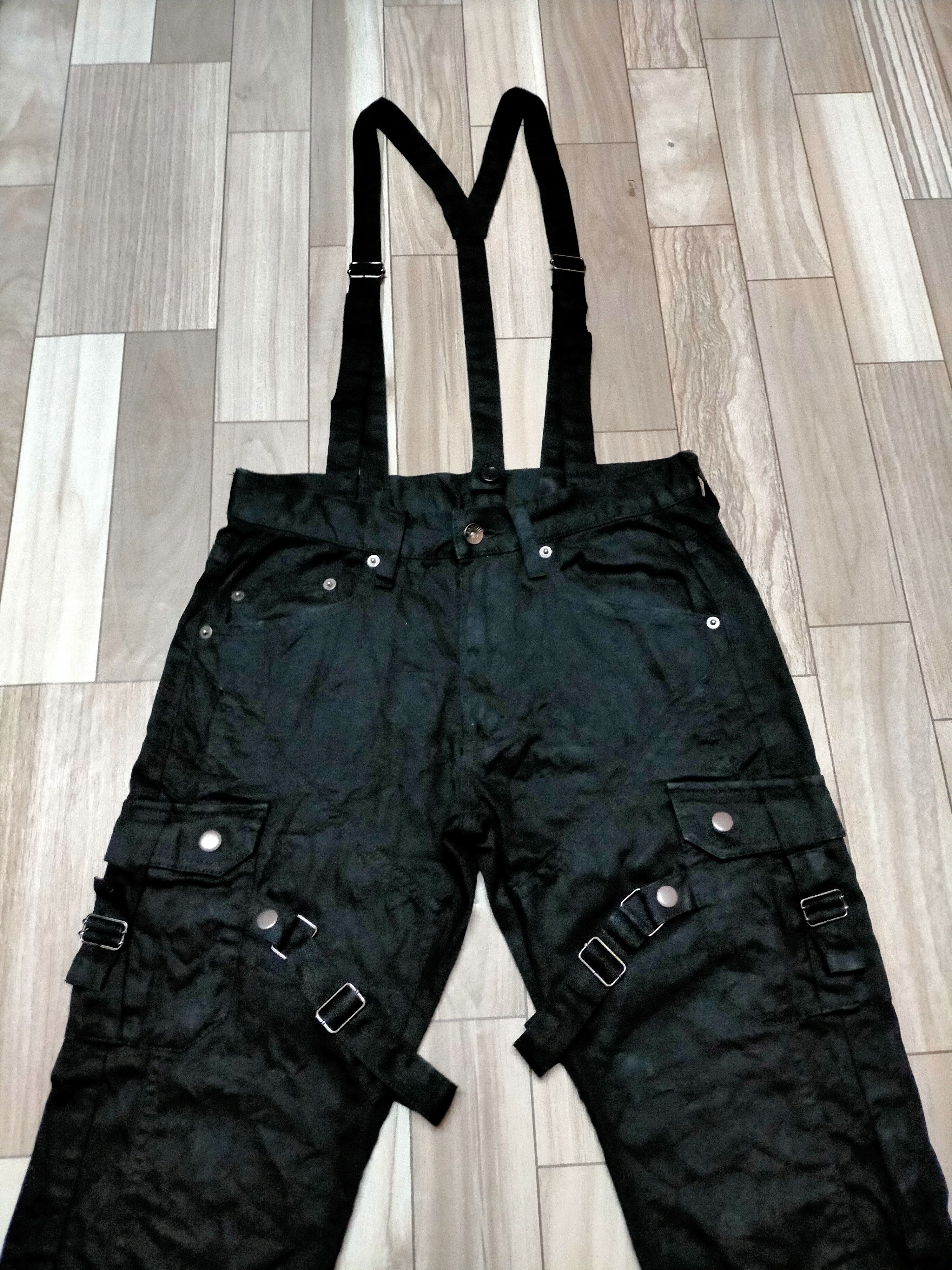 Hysteric Glamour 🔥Rare Semantic Design Suspender Bondage Cargo Pants Size US 30 / EU 46 - 6 Thumbnail