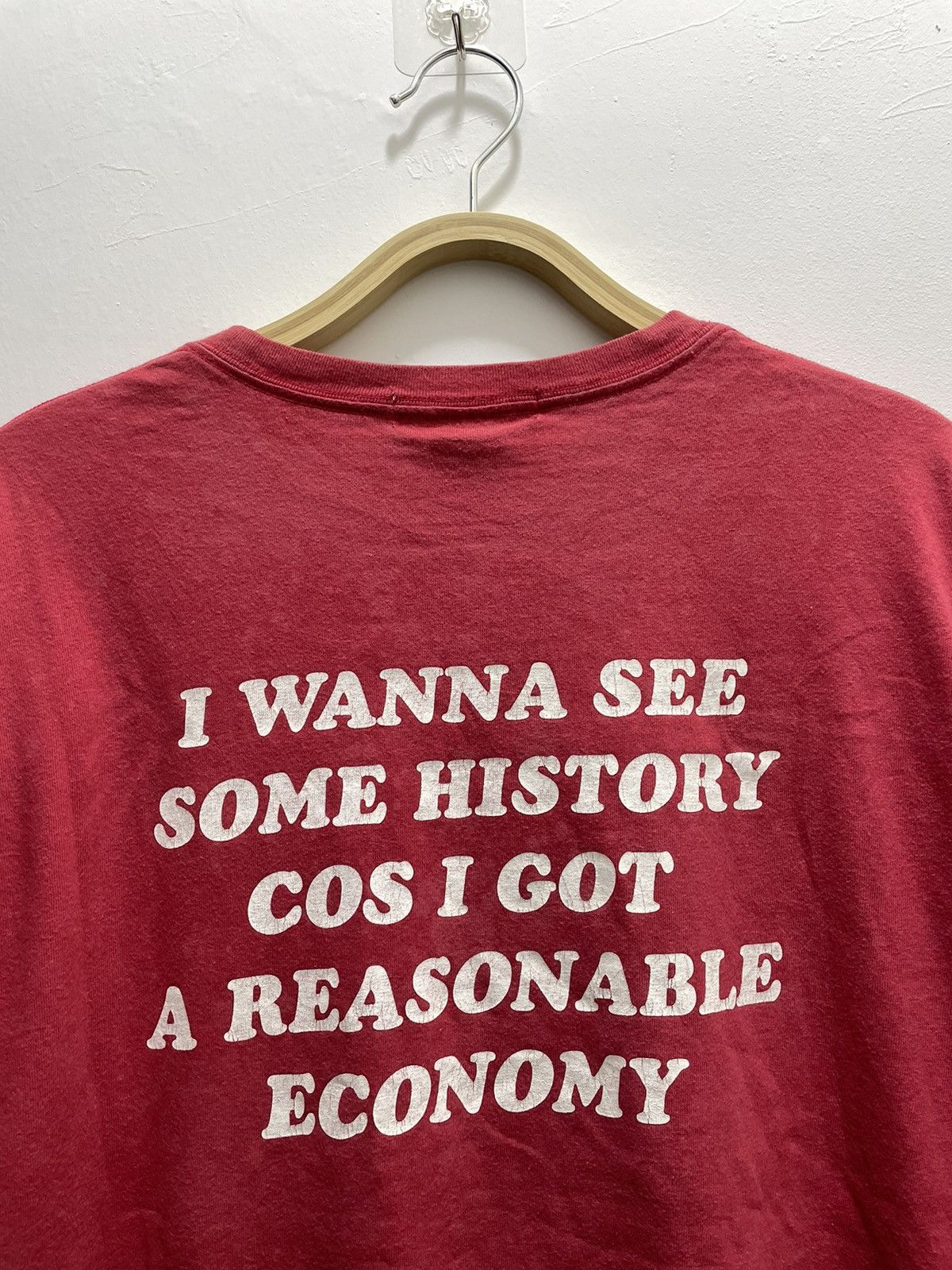 BASE CONTROL × GOODENOUGH × Good Enough VINTAGE GDEH x BASE CONTROL RED T-SHIRT Size US L / EU 52-54 / 3 - 6 Thumbnail