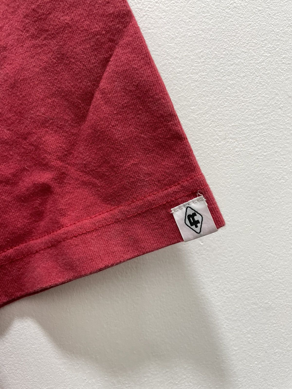 BASE CONTROL × GOODENOUGH × Good Enough VINTAGE GDEH x BASE CONTROL RED T-SHIRT Size US L / EU 52-54 / 3 - 12 Thumbnail