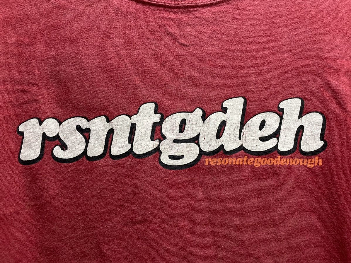 BASE CONTROL × GOODENOUGH × Good Enough VINTAGE GDEH x BASE CONTROL RED T-SHIRT Size US L / EU 52-54 / 3 - 7 Thumbnail