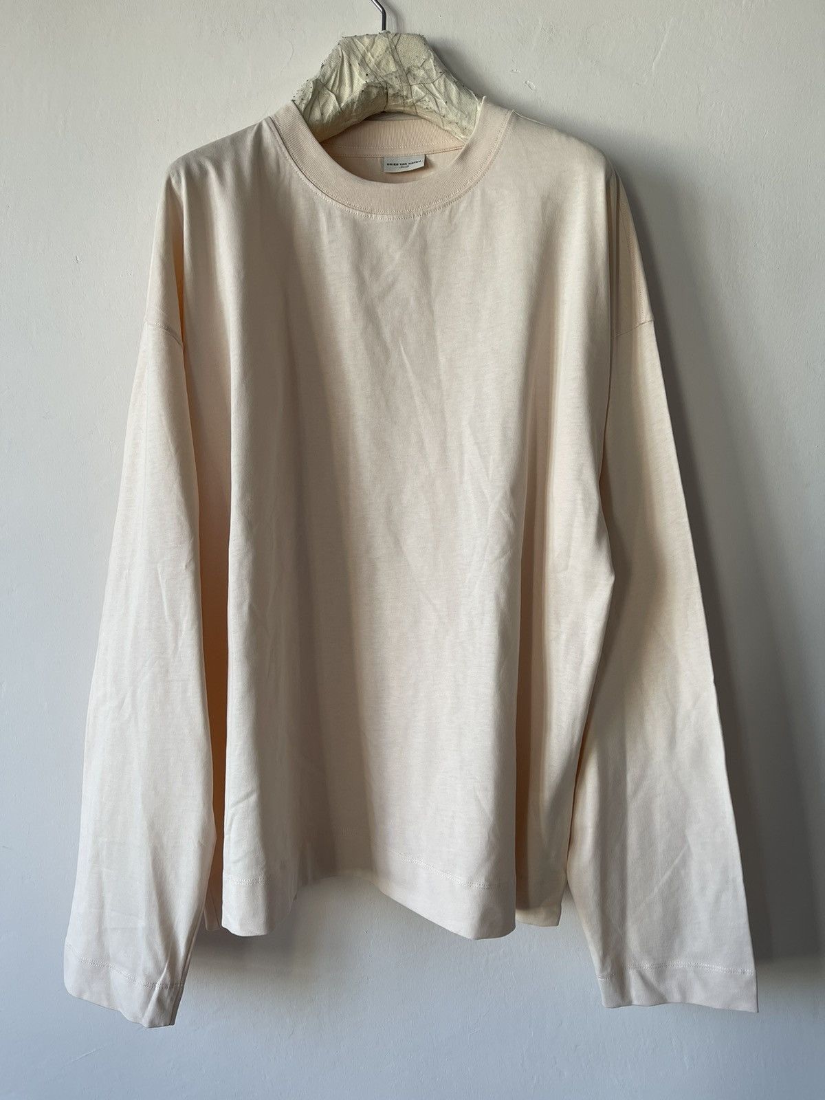 Dries Van Noten Light Pink Long Sleeve T-shirt Size US S / EU 44-46 / 1 - 2 Thumbnail