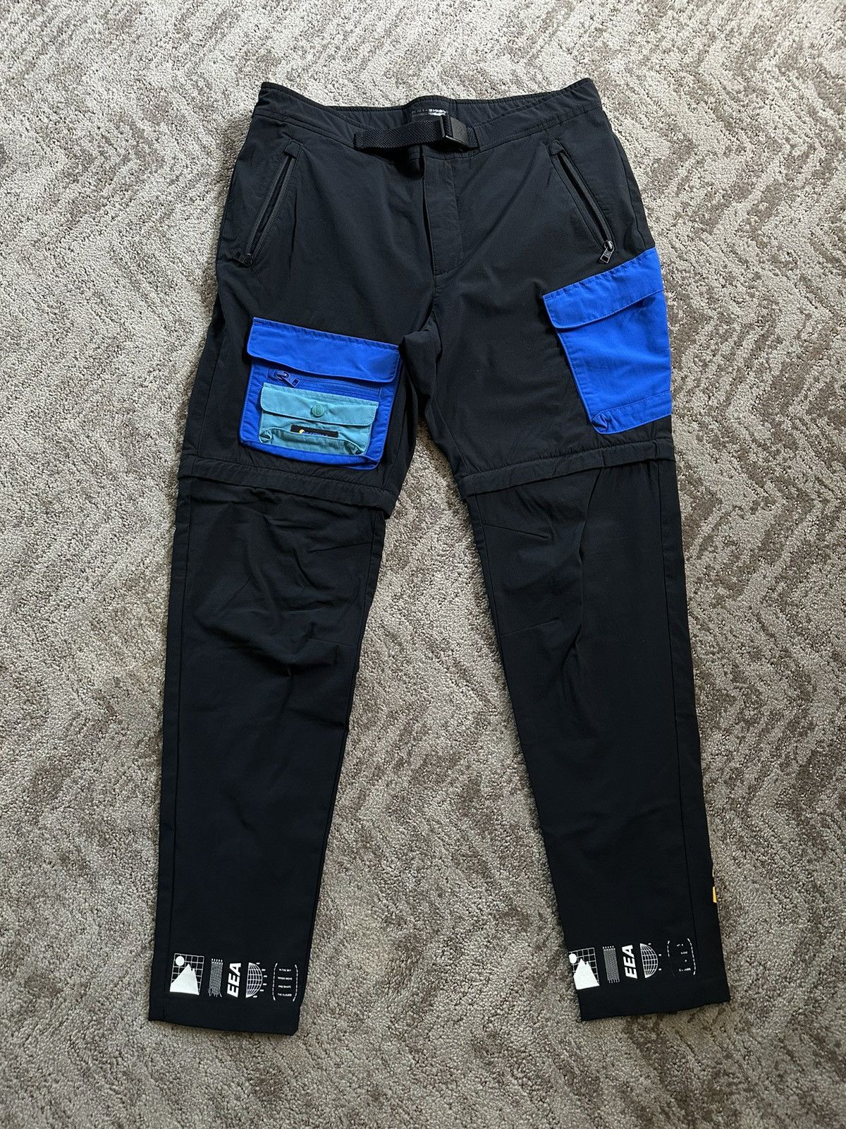 image of Kith X Columbia Hiking Tech Pants in Black, Men's (Size 34)