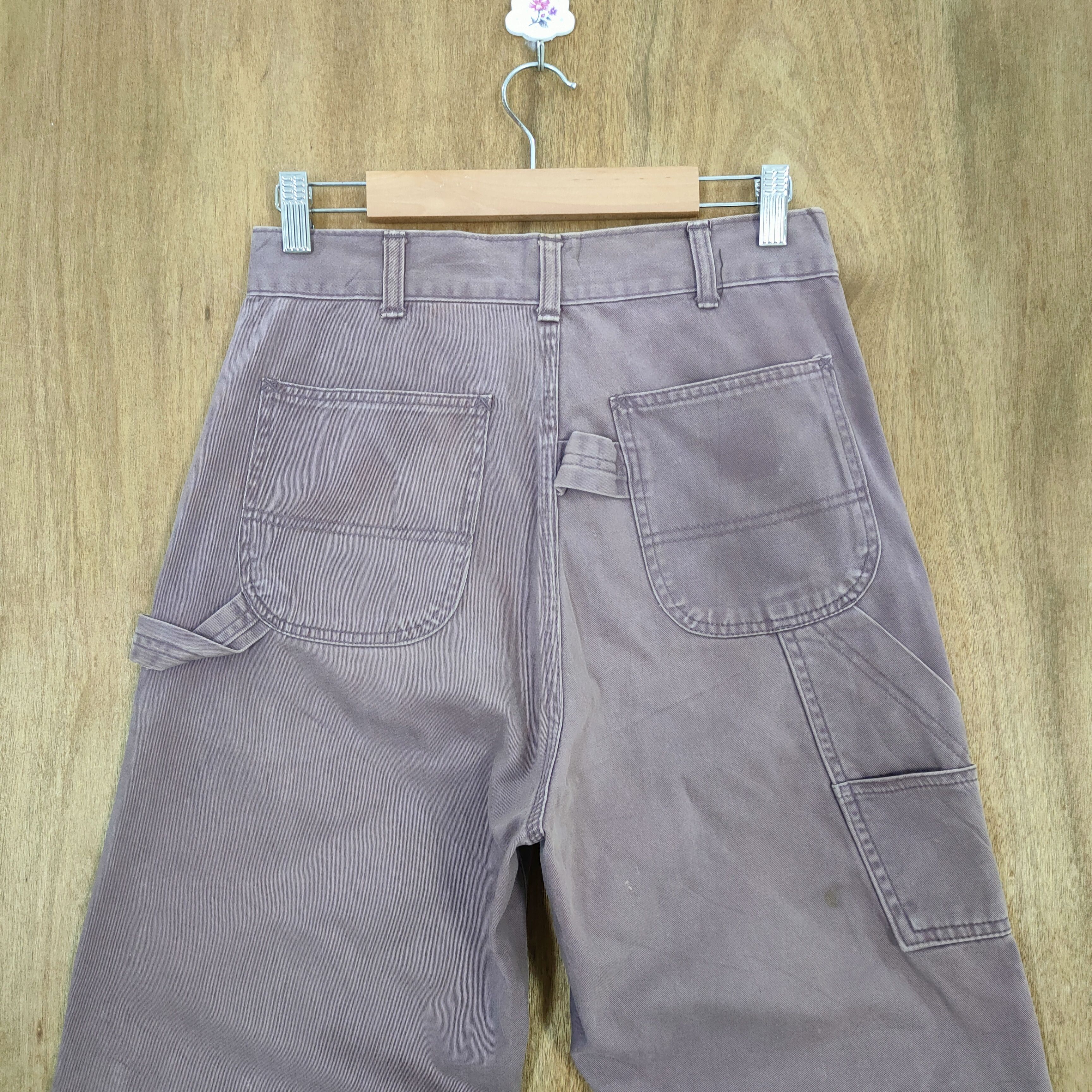 Japanese Brand VINTAGE JAPANESE FADED PURPLE CARPENTER PANTS Size US 28 / EU 44 - 7 Thumbnail