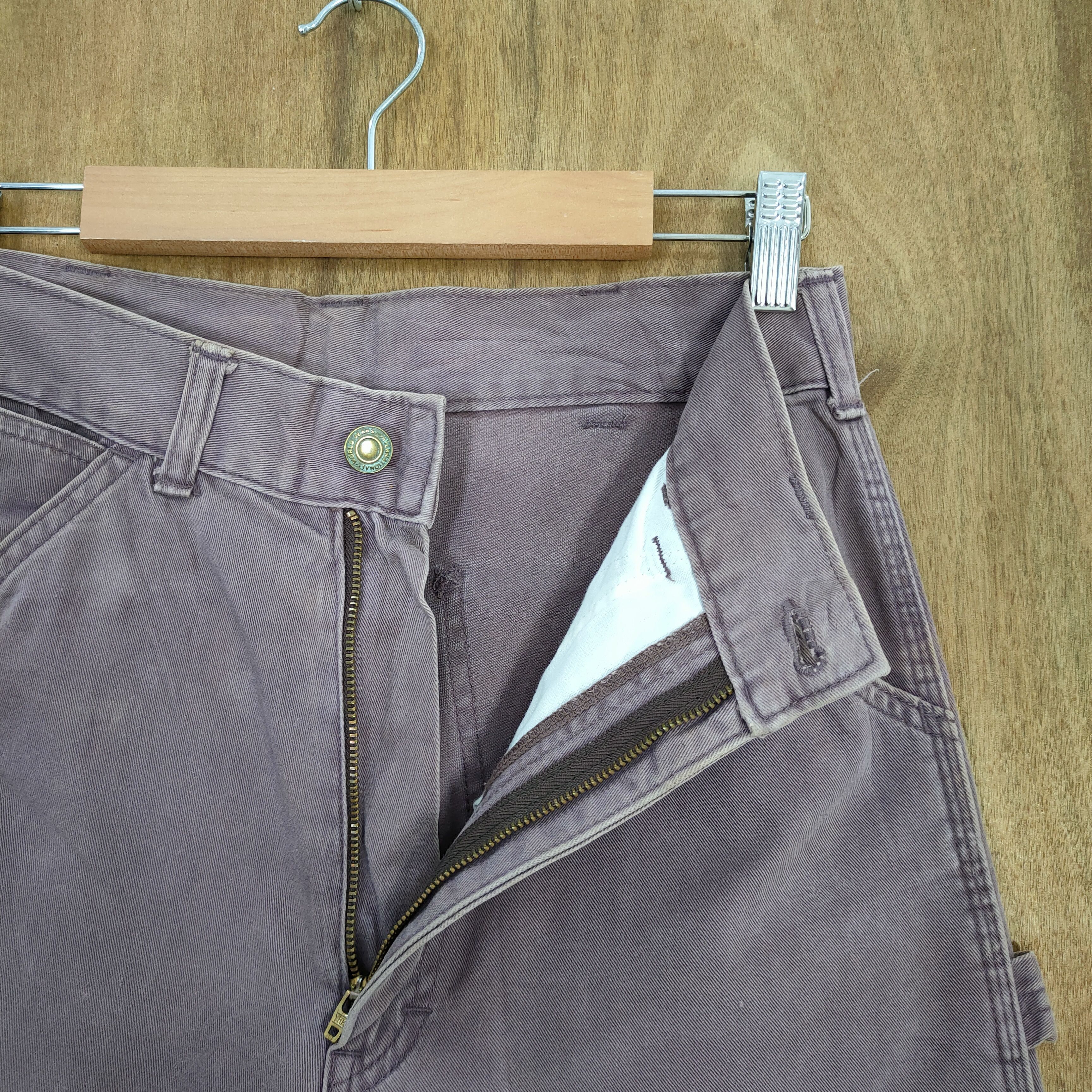 Japanese Brand VINTAGE JAPANESE FADED PURPLE CARPENTER PANTS Size US 28 / EU 44 - 11 Thumbnail