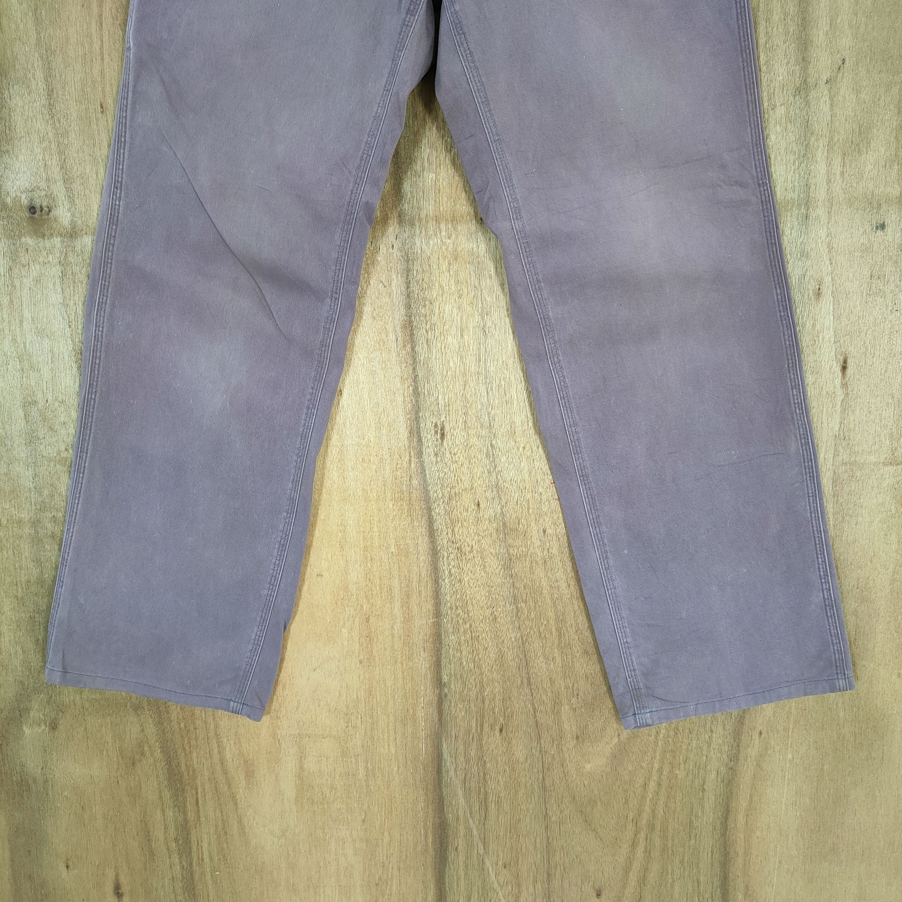 Japanese Brand VINTAGE JAPANESE FADED PURPLE CARPENTER PANTS Size US 28 / EU 44 - 4 Thumbnail