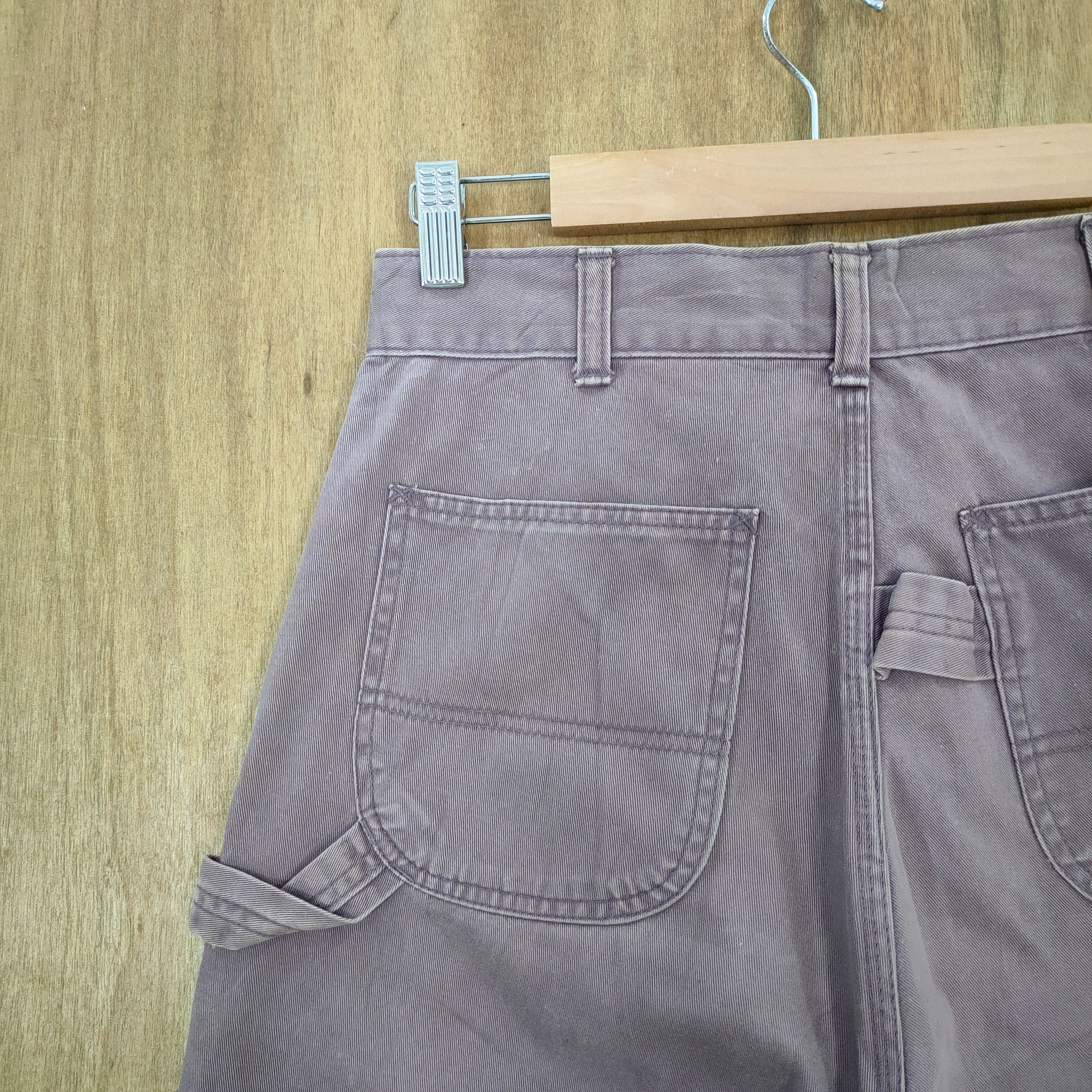 Japanese Brand VINTAGE JAPANESE FADED PURPLE CARPENTER PANTS Size US 28 / EU 44 - 9 Thumbnail