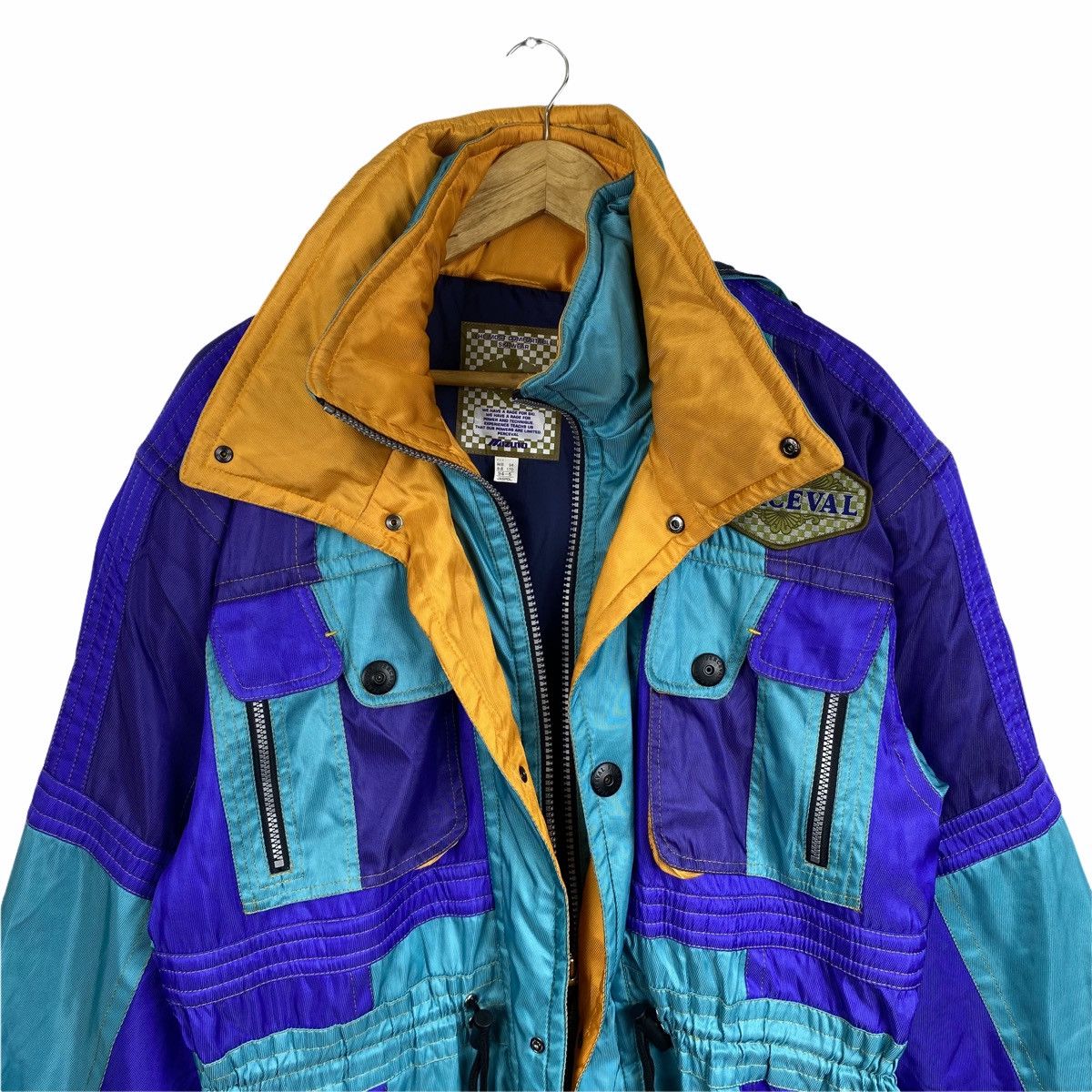 Mizuno × Vintage Vintage PERCEVAL By MIZUNO Sportswear Ski Hoodie Jacket Size US L / EU 52-54 / 3 - 6 Thumbnail
