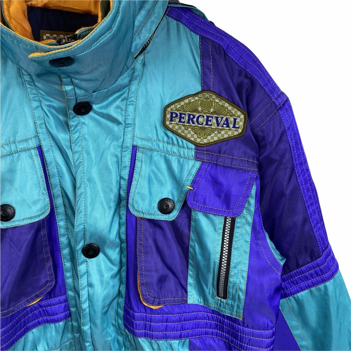 Mizuno × Vintage Vintage PERCEVAL By MIZUNO Sportswear Ski Hoodie Jacket Size US L / EU 52-54 / 3 - 7 Thumbnail