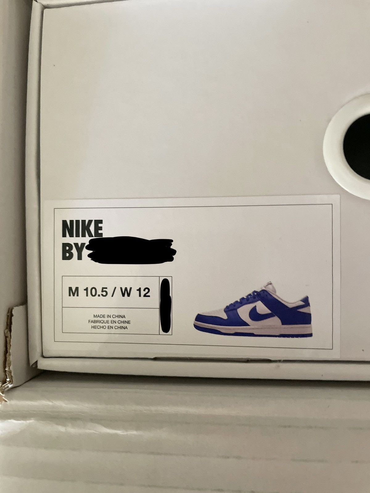 Nike 10.5 Dunk Low Kentucky iD 1 Low OG SB SP Royal Blue Toe SE Size US 10.5 / EU 43-44 - 5 Thumbnail
