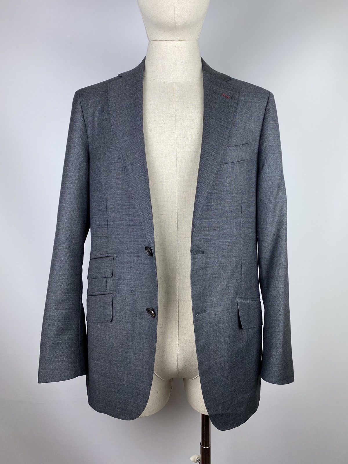 Suitsupply × Vitale Barberis Canonico Suitsupply Vitale Barberis Sienna blazer jacket sport coat Size 44R - 12 Thumbnail