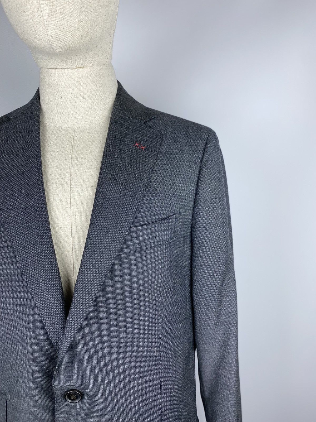 Suitsupply × Vitale Barberis Canonico Suitsupply Vitale Barberis Sienna blazer jacket sport coat Size 44R - 3 Thumbnail