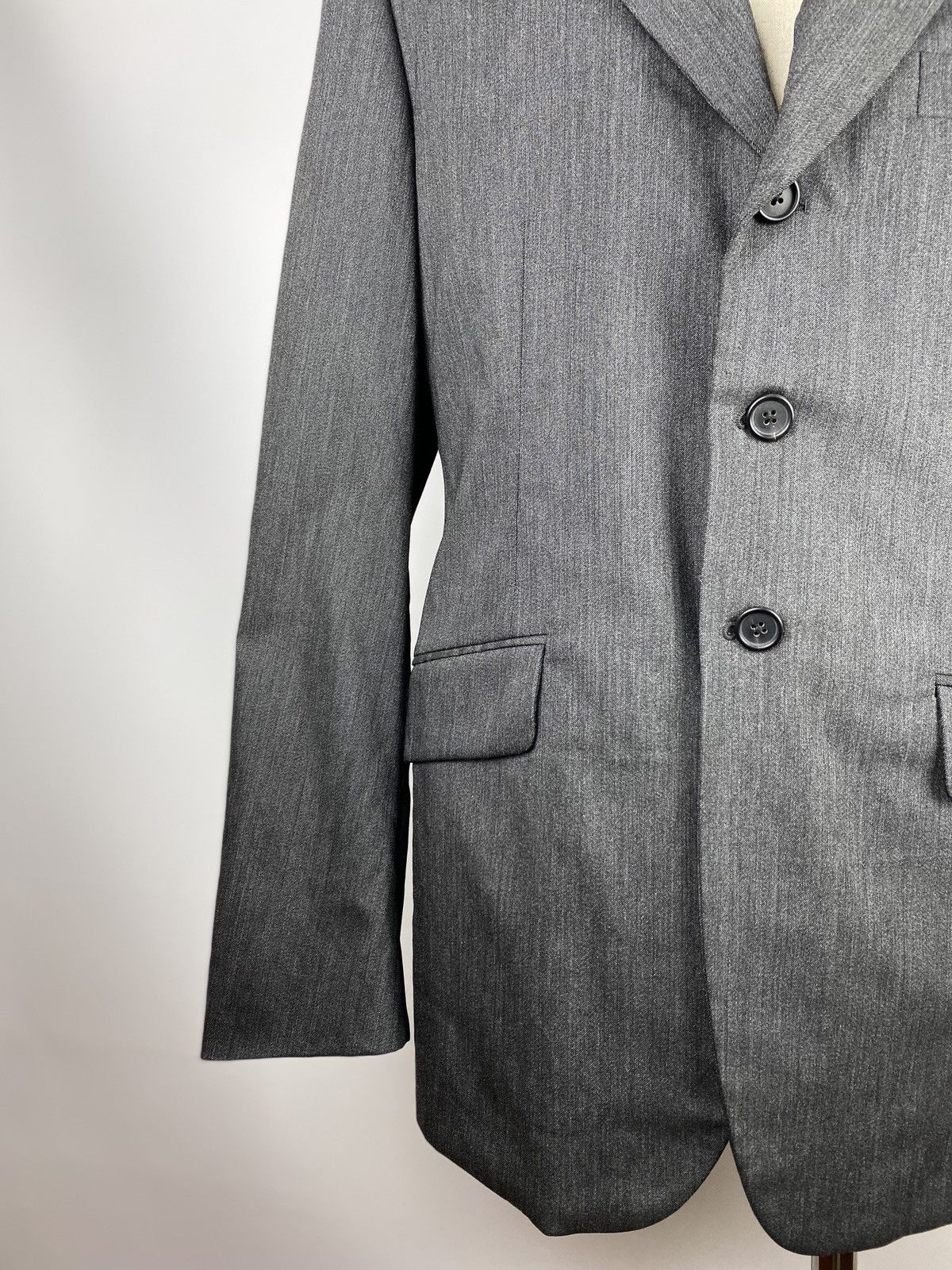 Prada × Vintage Prada vintage men’s fleece wool blazer jacket sport coat Size 40L - 4 Thumbnail