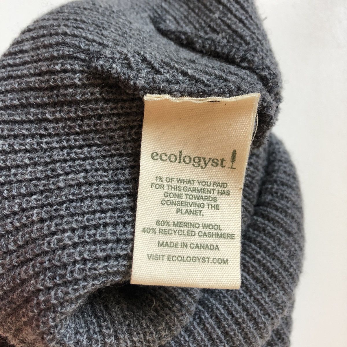 SITKA NEW 40/60 Cashmere/ Merino Beanie GREY Size ONE SIZE - 3 Thumbnail