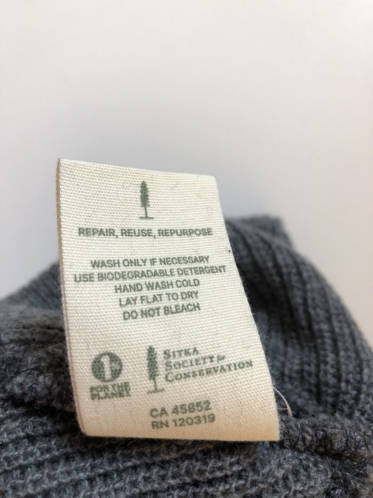 SITKA NEW 40/60 Cashmere/ Merino Beanie GREY Size ONE SIZE - 4 Thumbnail