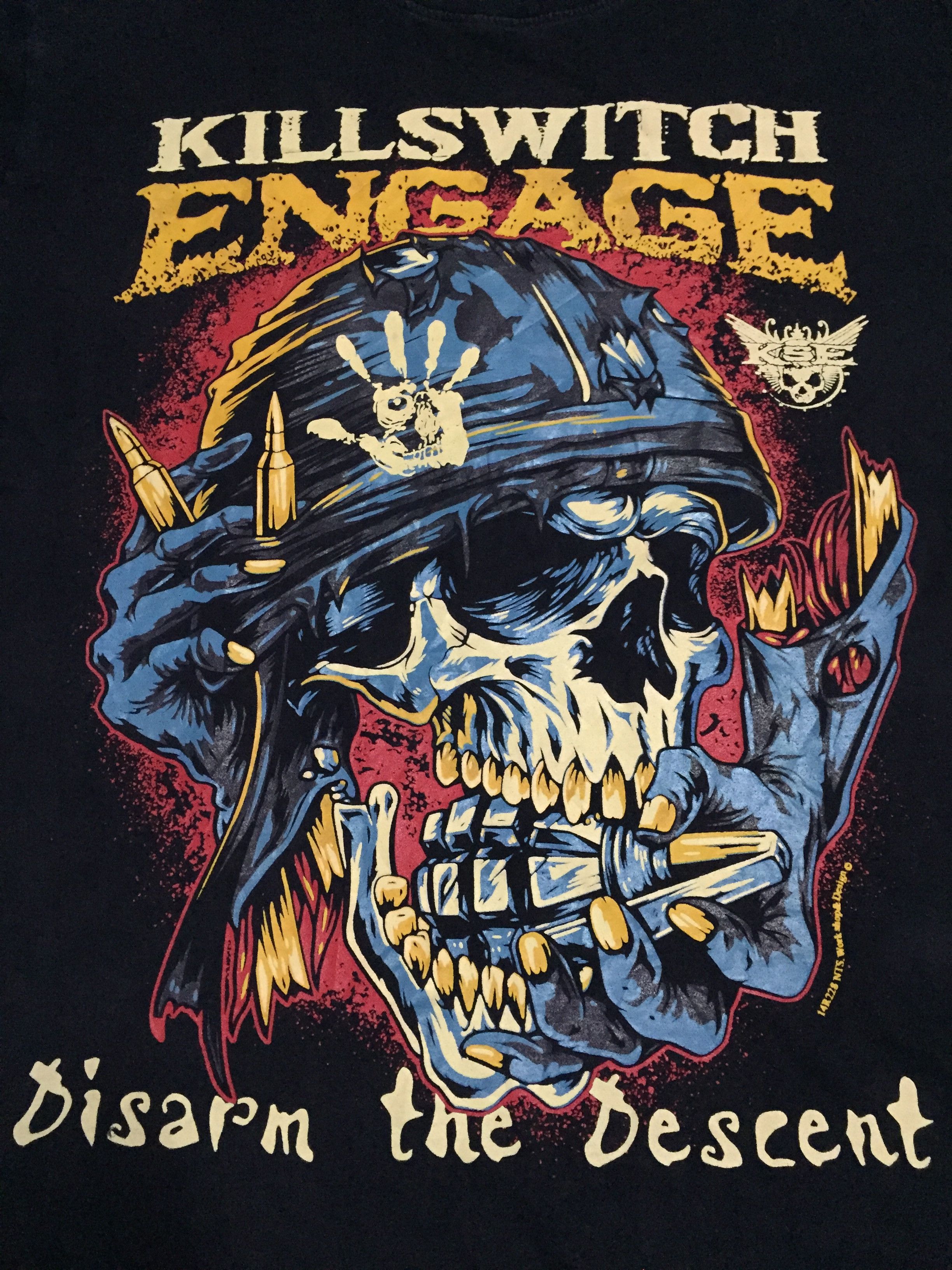 Band Tees Killswitch Engage Disarm The Descent Band Tee Size Large Size US L / EU 52-54 / 3 - 3 Thumbnail