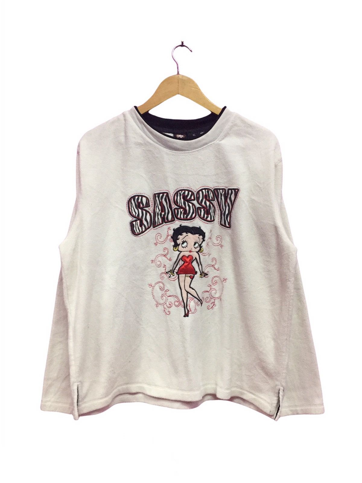 Cartoon Network Vintage 90s Betty Boop Fleece Sweatshirts Size XL Size US XL / EU 56 / 4 - 1 Thumbnail