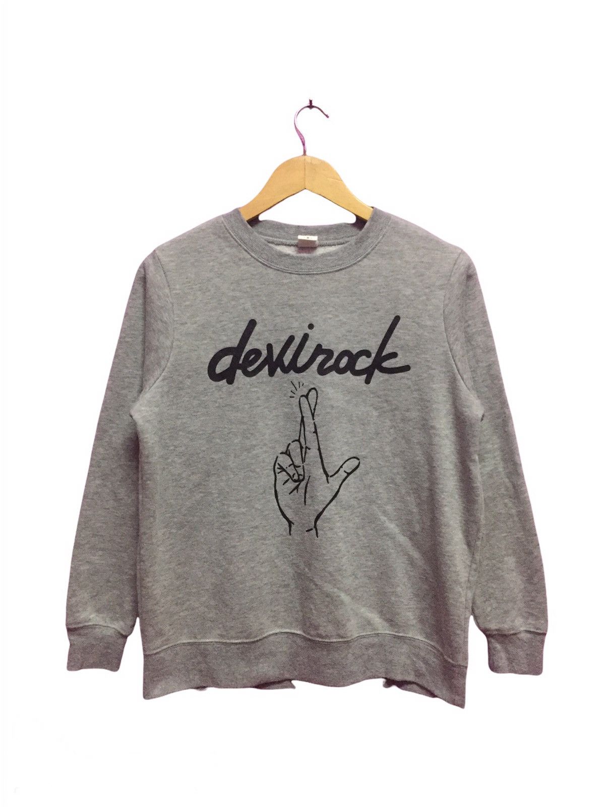 Japanese Brand Devirock Sweatshirts Size M Size US M / EU 48-50 / 2 - 1 Thumbnail