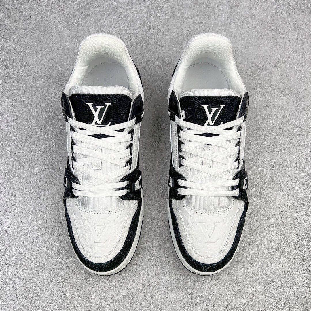 Louis Vuitton LOUIS VUITTON SHOES SNEAKERS LEATHER MONOGRAM LV 1A9JG9 ...