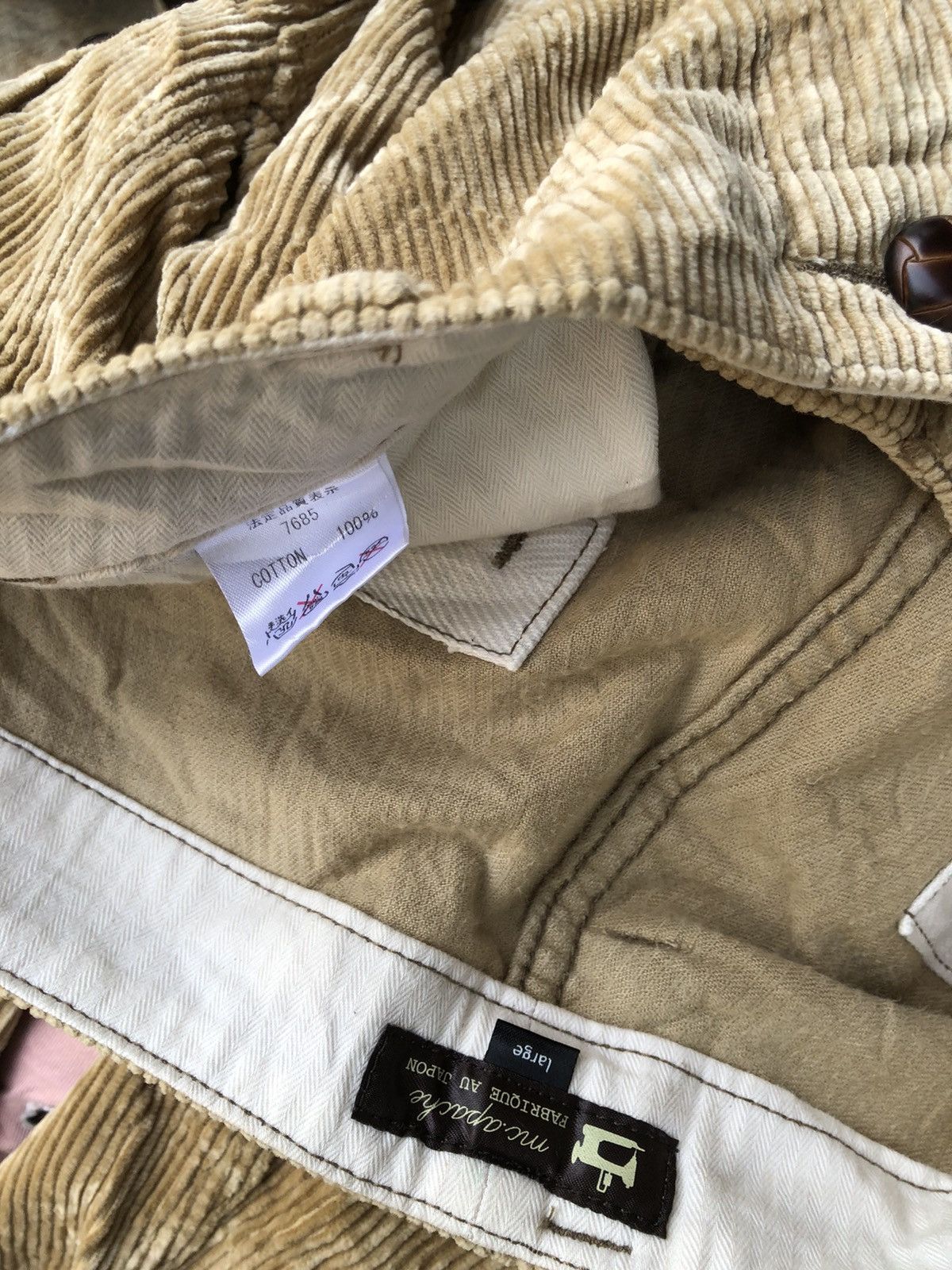 Designer × Japanese Brand Mc Apache Corduroy Japan Pants Size US 36 / EU 52 - 6 Thumbnail