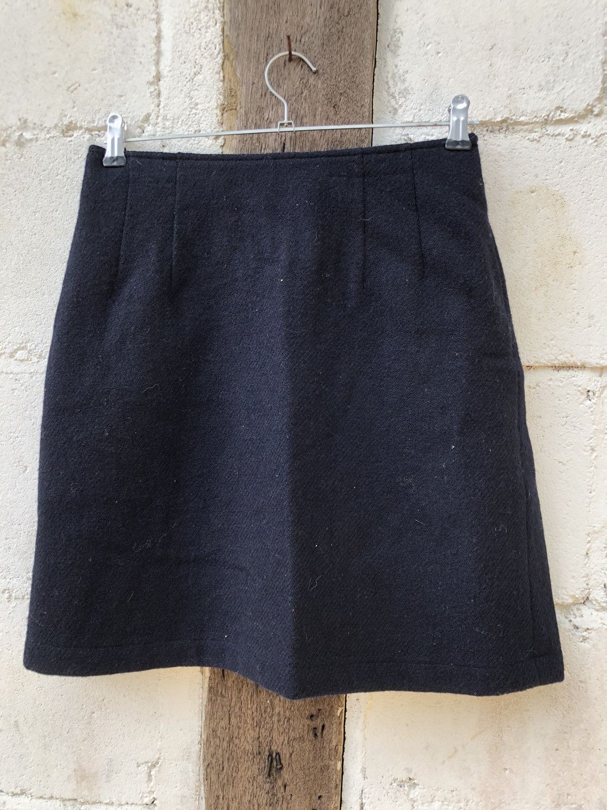 Comme des Garcons × Tricot Comme des Garcons 🔥Trompe L’oeil🔥Skirt Comme Des Garçons Tricoat Size 27" / US 4 / IT 40 - 3 Thumbnail