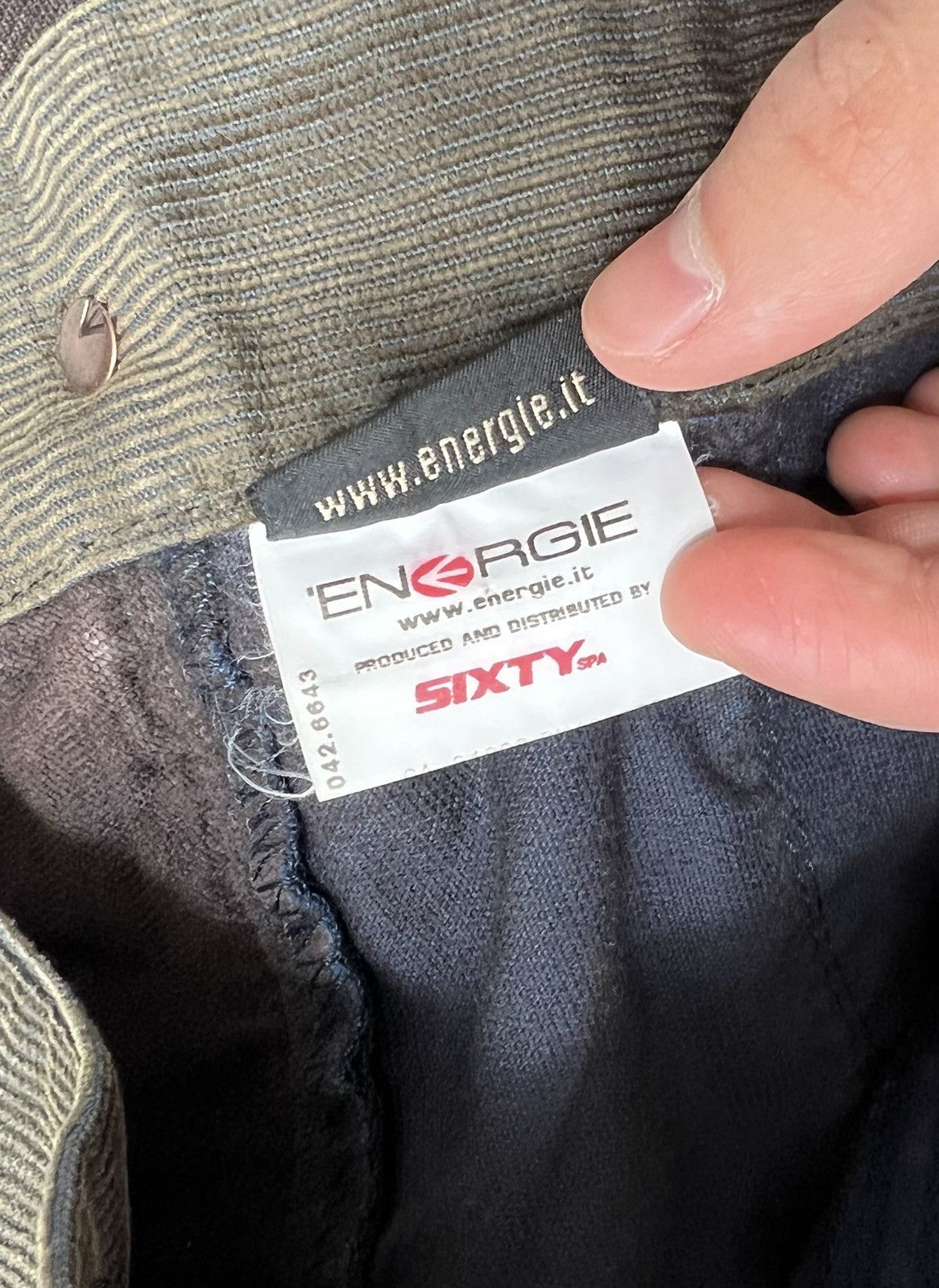 Vintage Baggy trousers sixty, energie corduroy vintage Size US 33 - 8 Thumbnail
