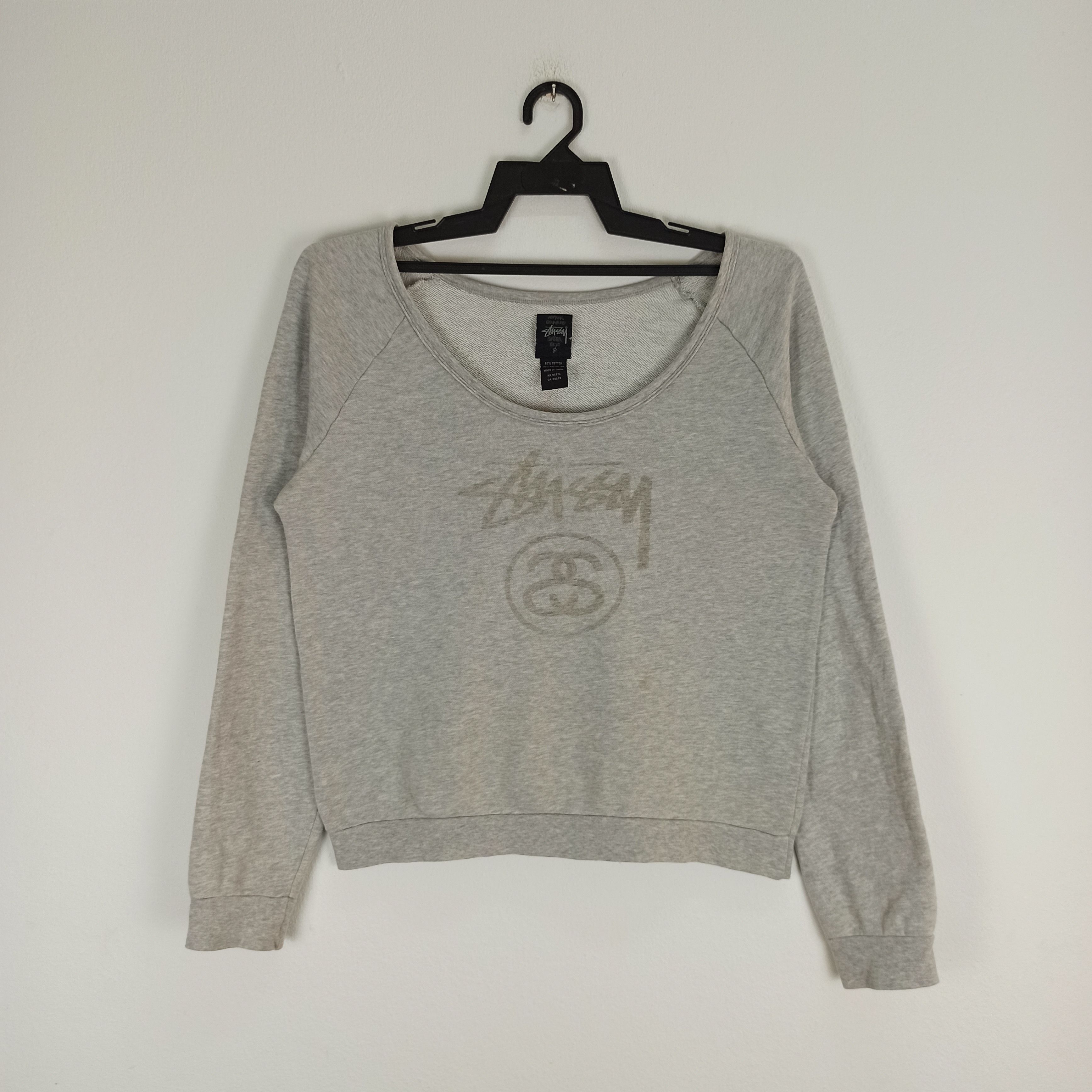 🔥Rare🔥 Stussy Big Logo Sweatshirt Streetwear