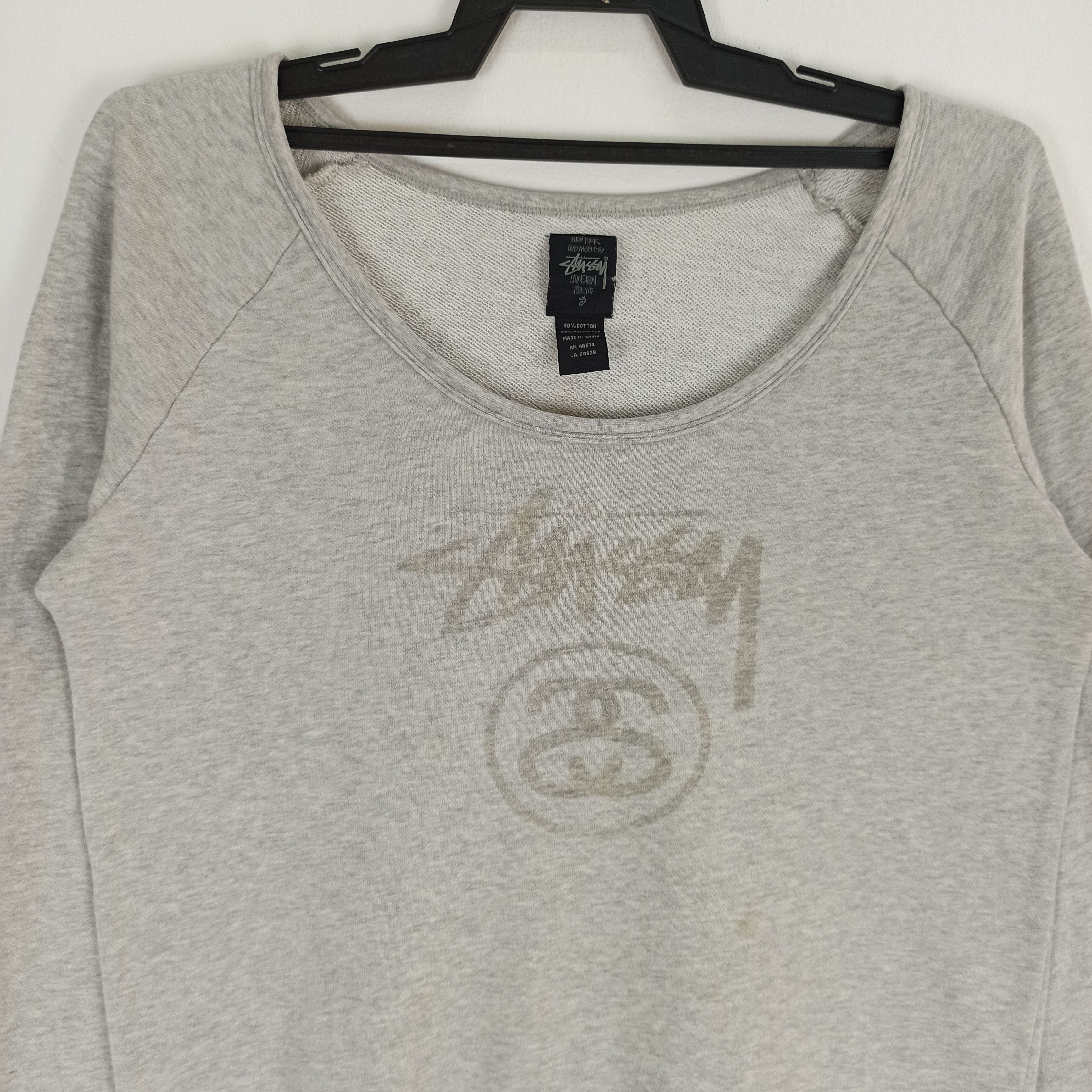 Stussy 🔥Rare🔥 Stussy Big Logo Sweatshirt Streetwear Size M / US 6-8 / IT 42-44 - 2 Thumbnail