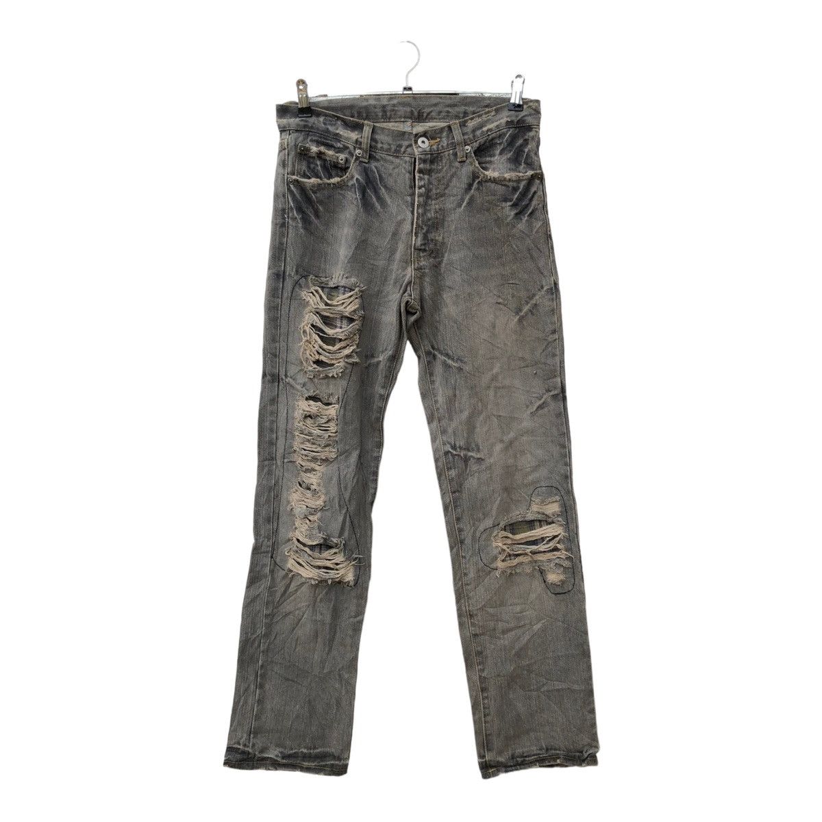 Uniqlo Uniqlo Destress Jeans Size US 30 / EU 46 - 1 Thumbnail